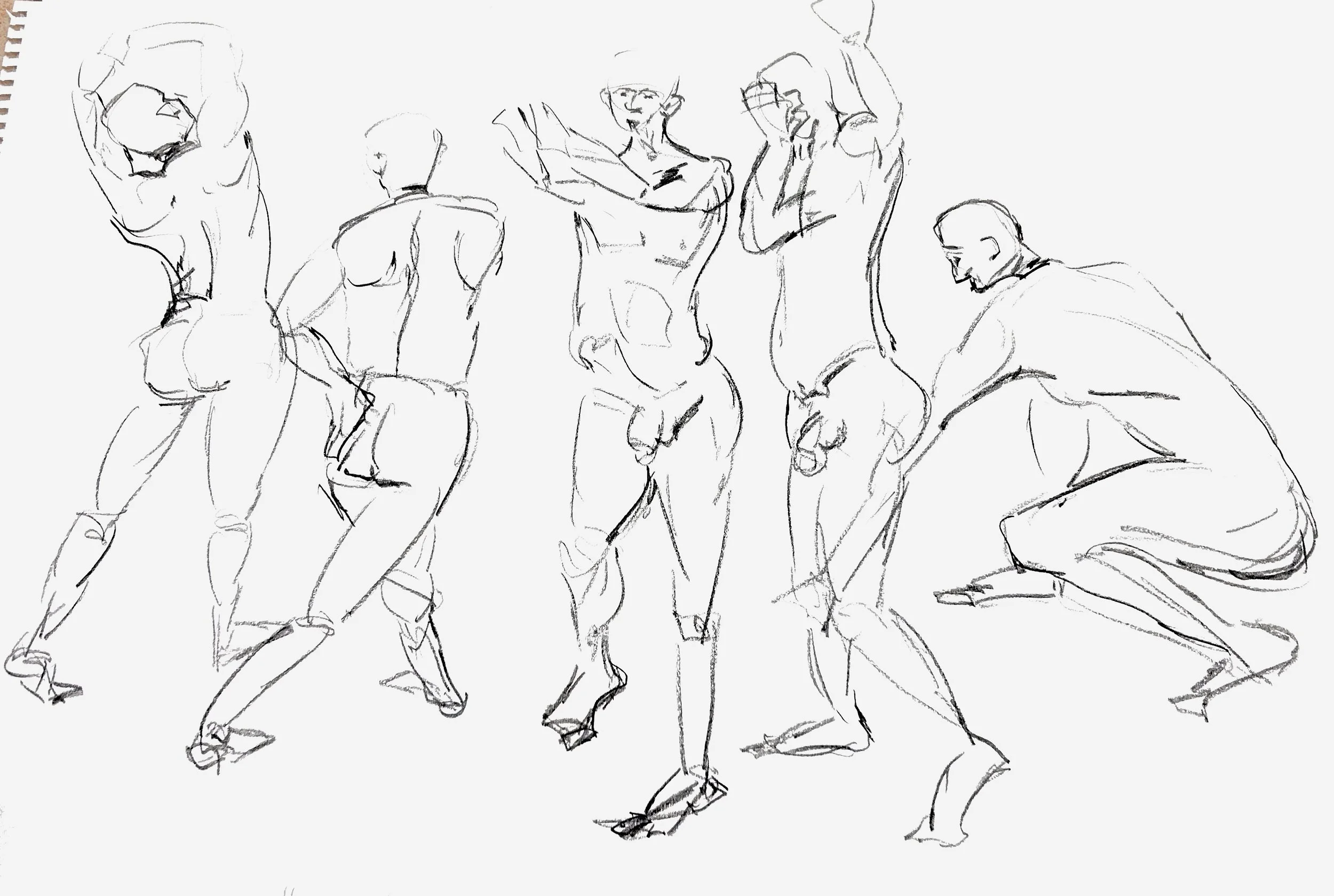 Richard - 6/11/2023 (2 minute poses)
