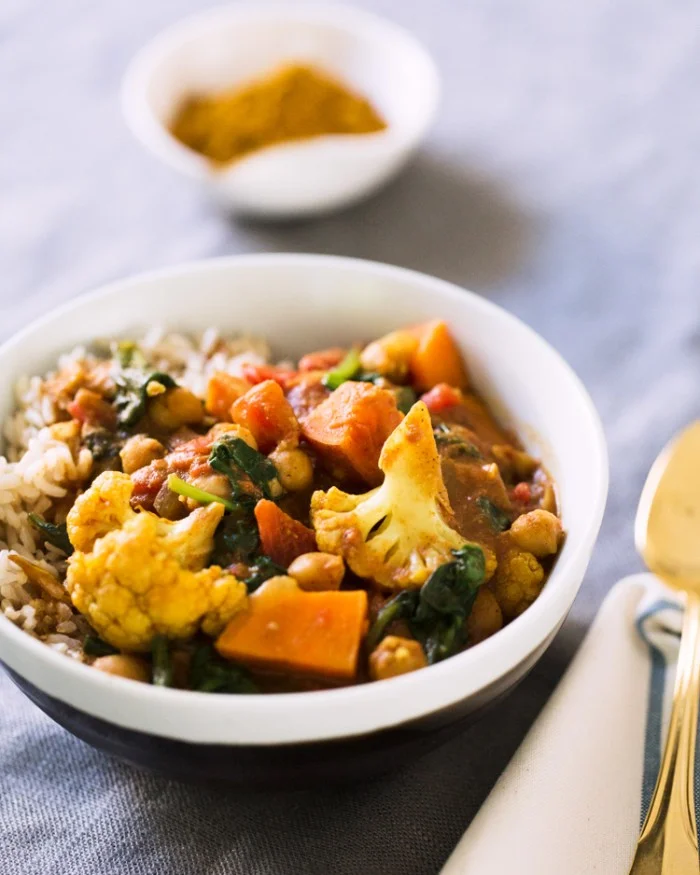 Coconut Cauliflower Curry