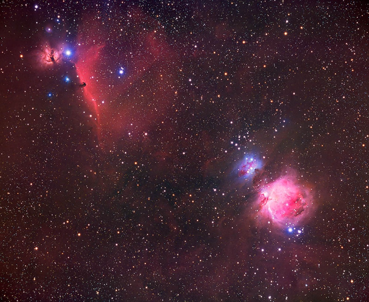 The Great Orion and Horsehead Nebulae 2003
