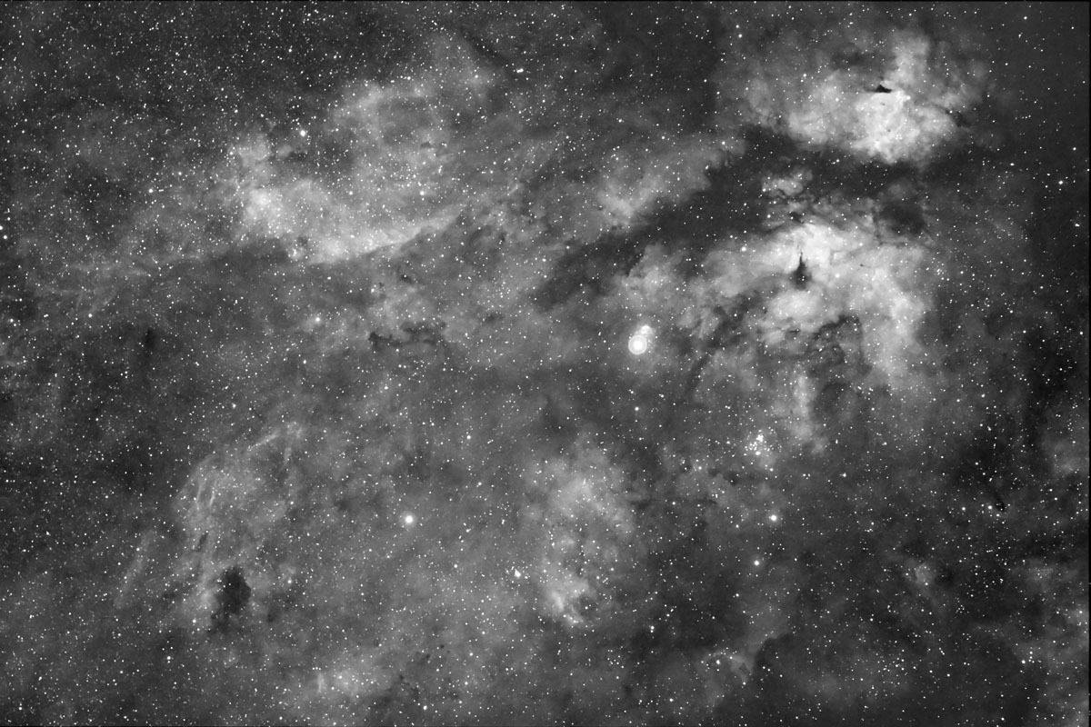 Gamma Cygnus or Sadr Nebulosity