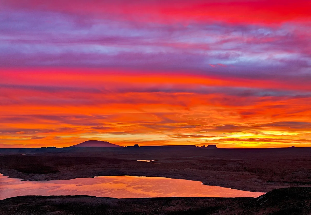Sunrise Over Lake Powell