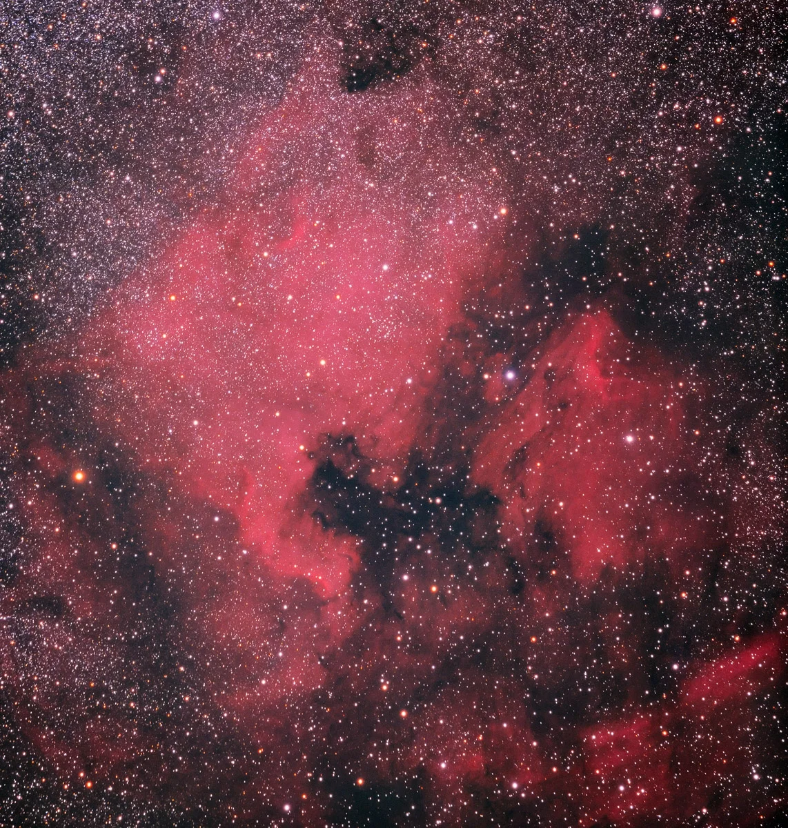 NGC 7000 with Kodak E200 Film