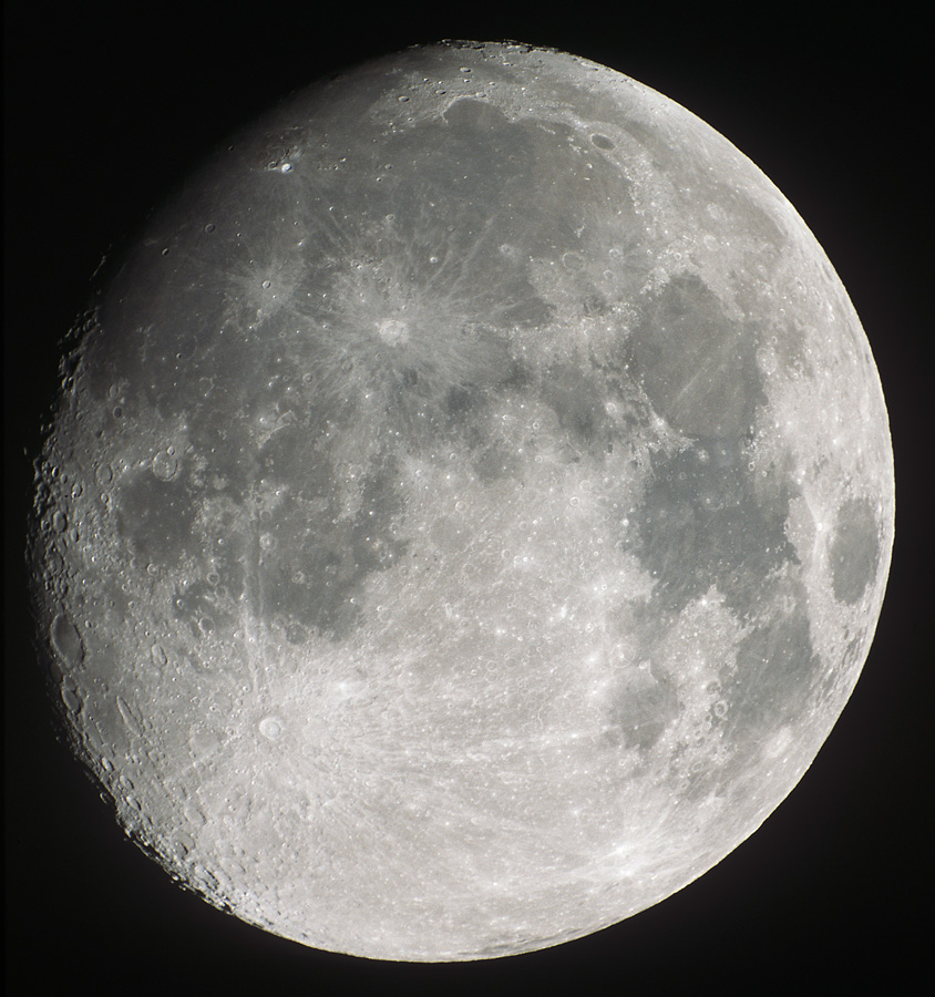 Moon on Fuji Provia Transparency