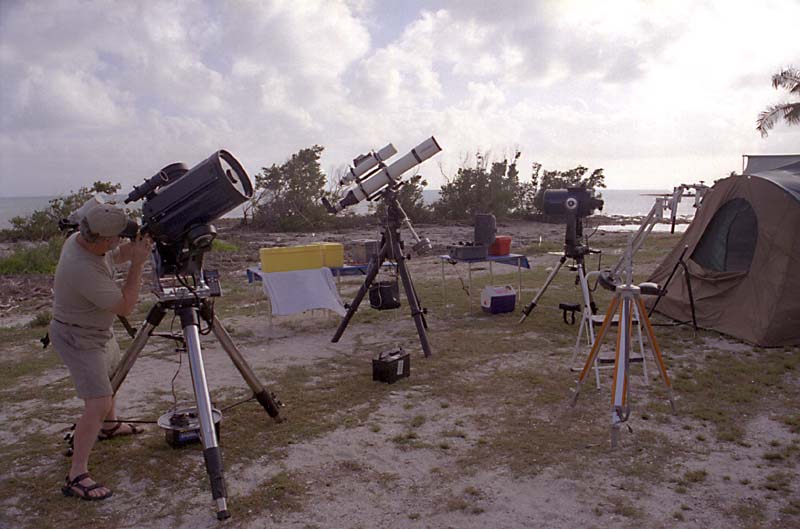 George Whitney with Scopes at WSP 2001