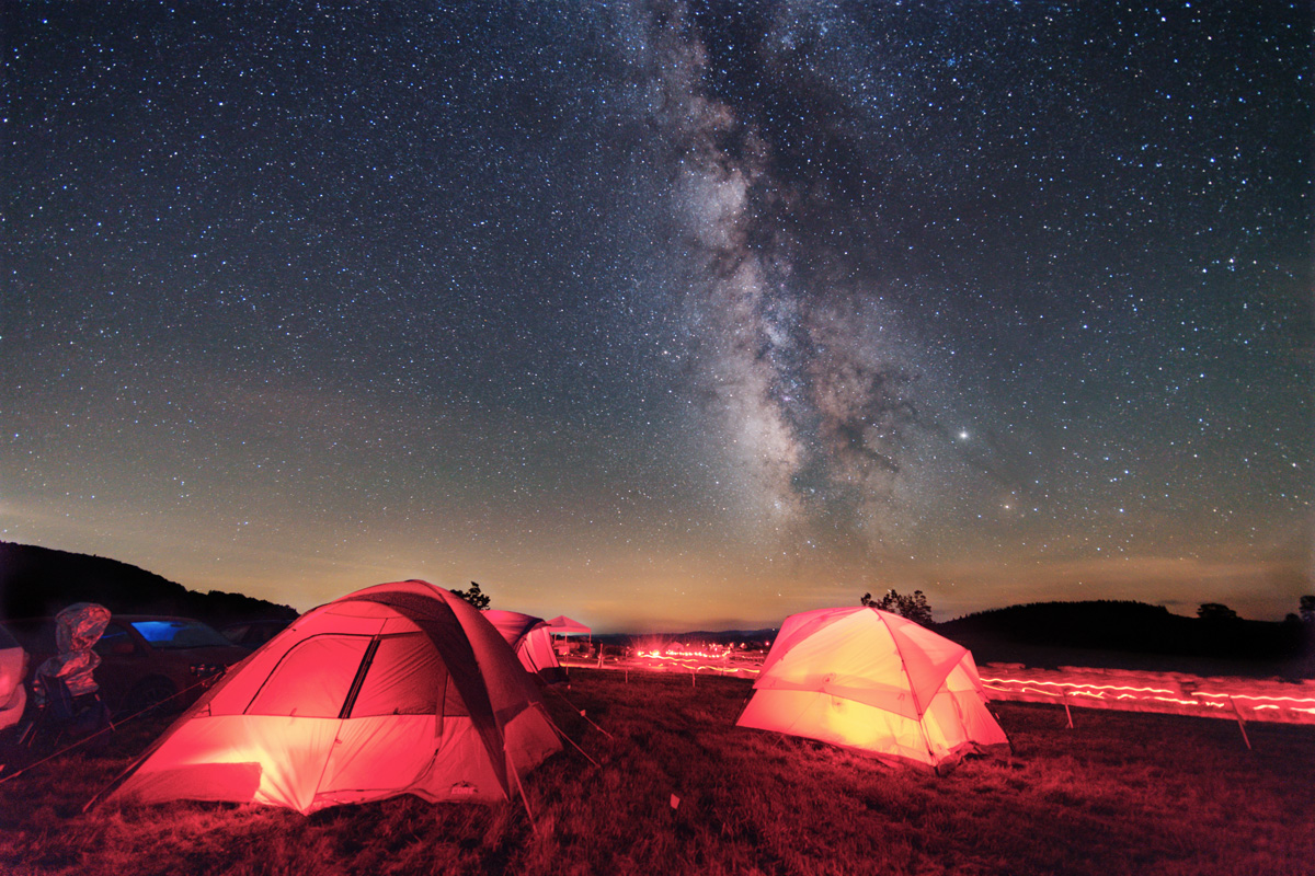 AHSP (Almost Heaven Star Party) and Milky Way 2019