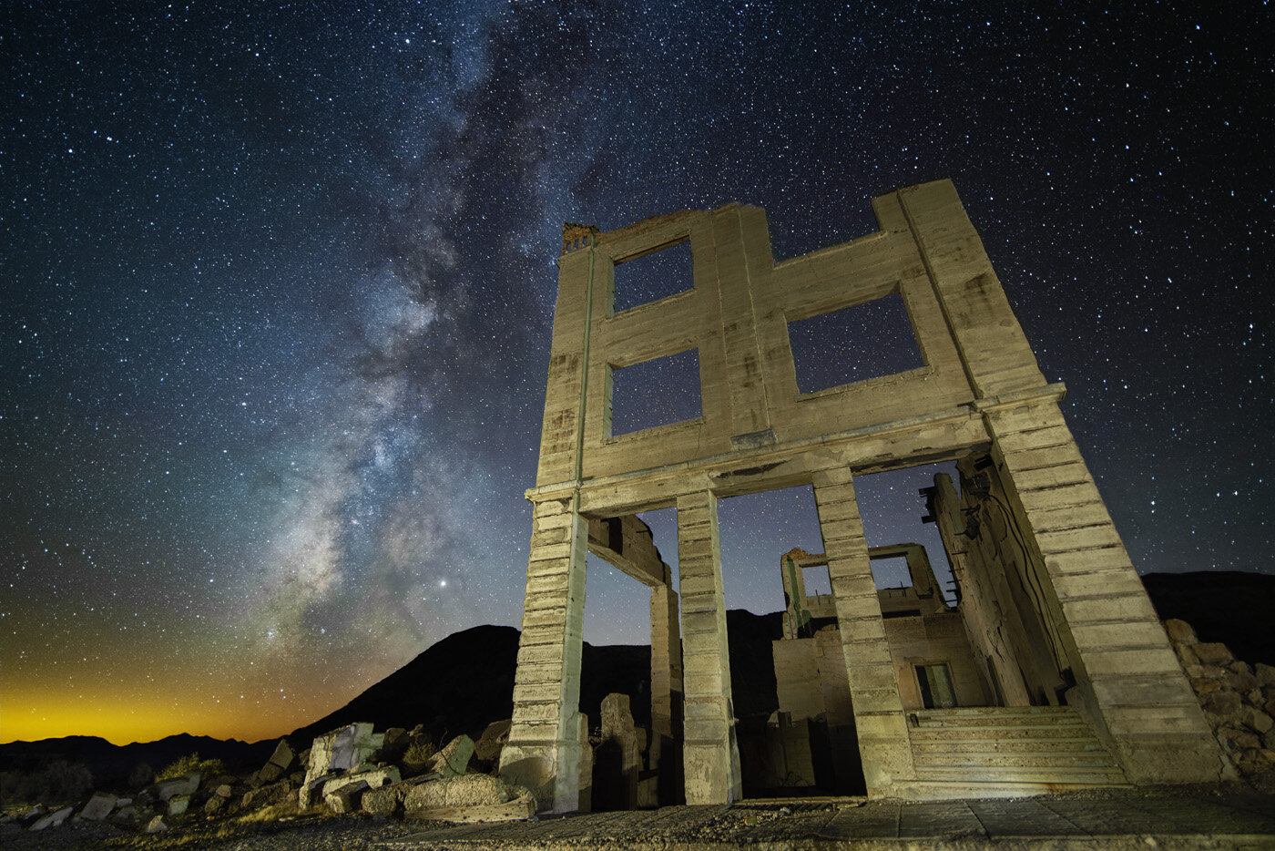 Rhyolite National Bank Milky Way