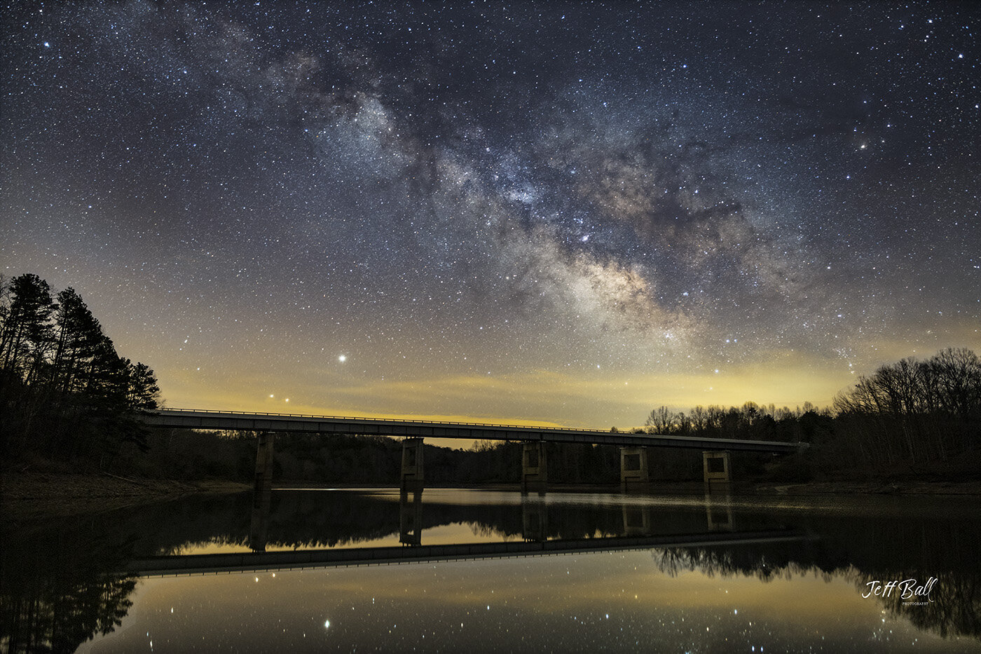 Milky Way over Clifty Creek 24mm Rokinon f1.8 