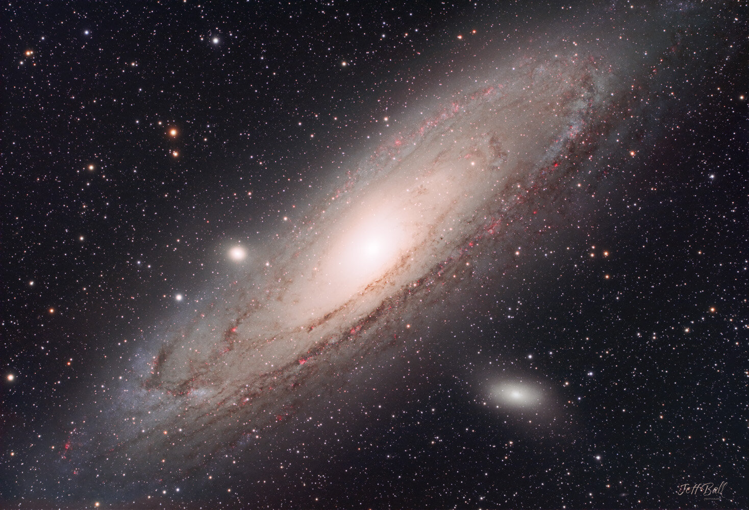 The Great Andromeda Galaxy from Spruce Knob, WV