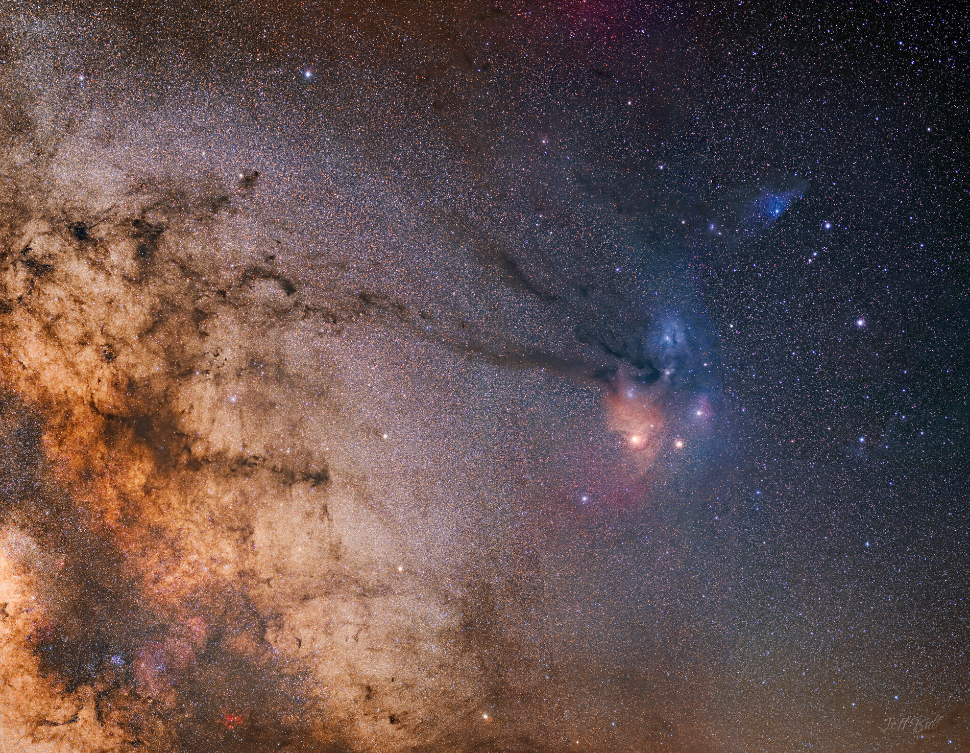 Rho Ophiuchus to Pipe Mosaic.  Please see Astrobin page for details. 