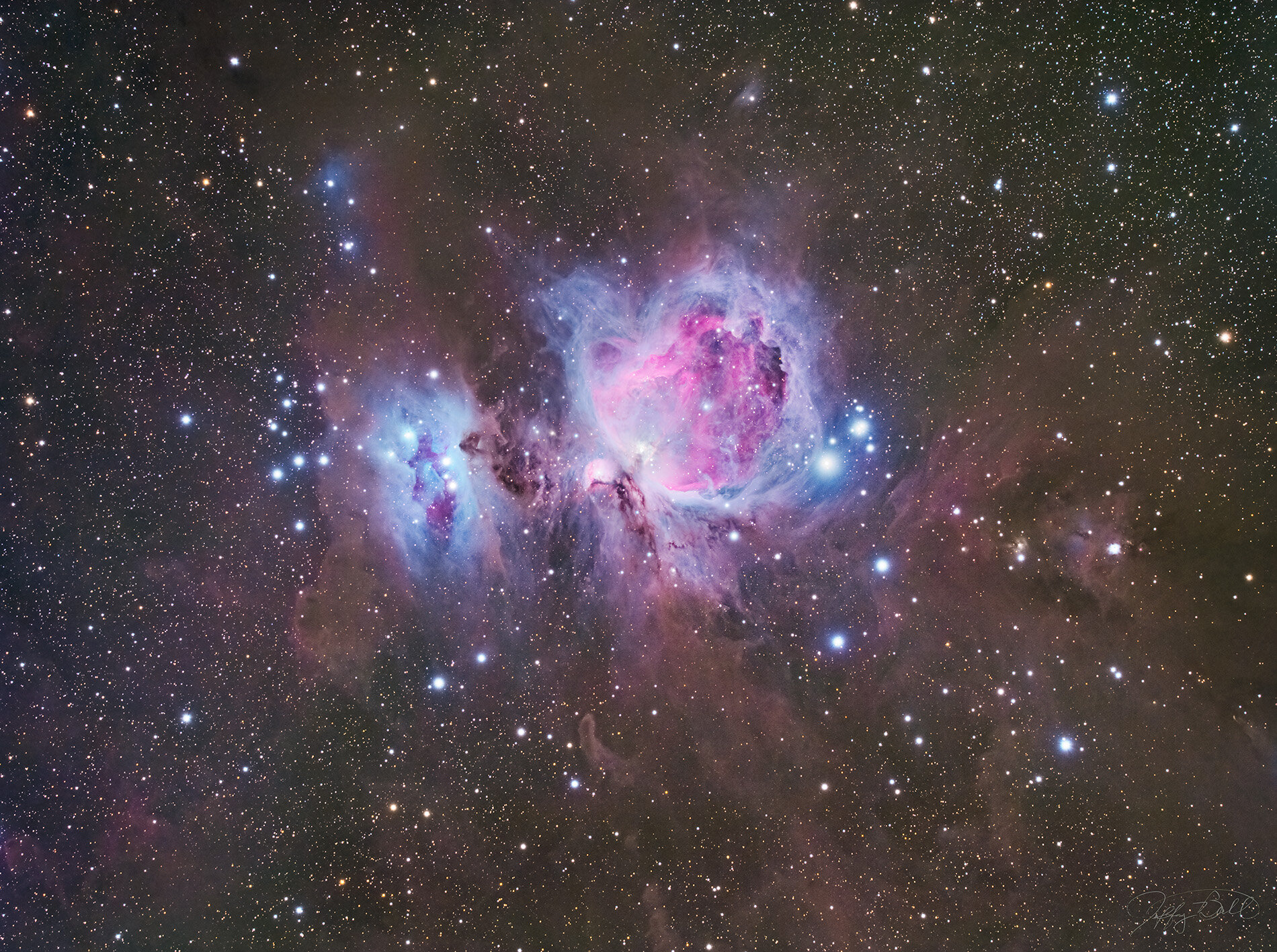 The Great Orion Nebula Complex 2021