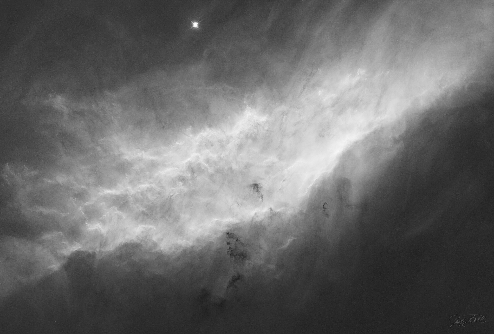 Xi Persei ionized gas cloud (California Nebula). see Astrobin link for details