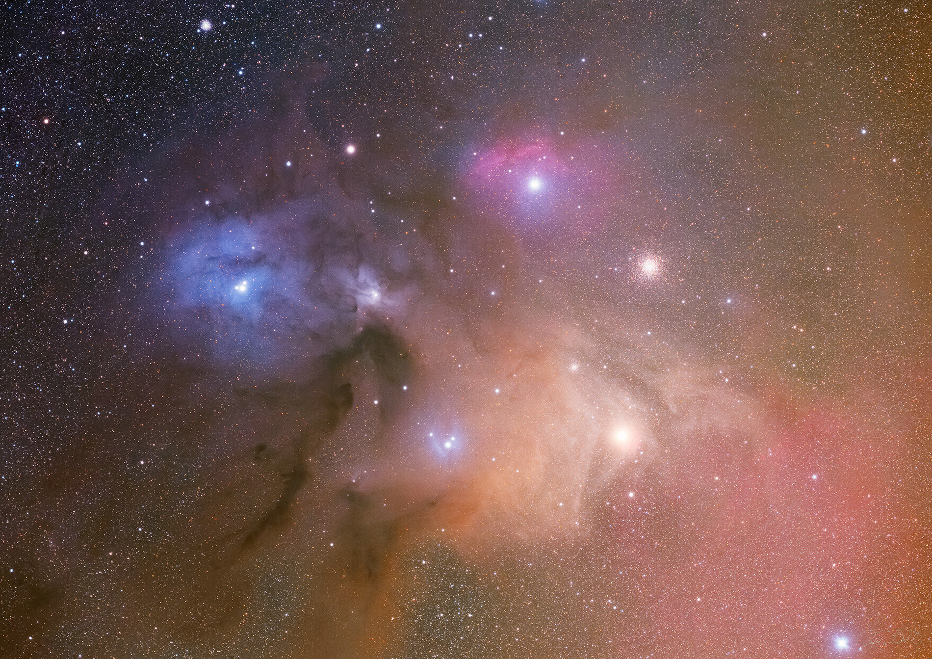 Rho Ophiuchus Cloud Complex from Calhoun Park, WV (June 2021)