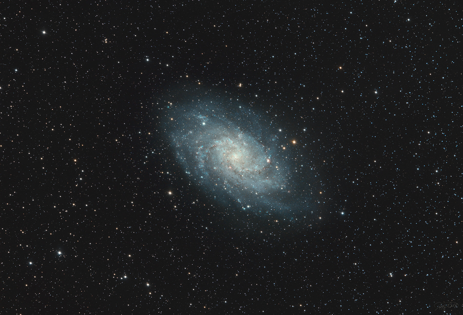  M33 2020 from Blackwater Falls with RASA 