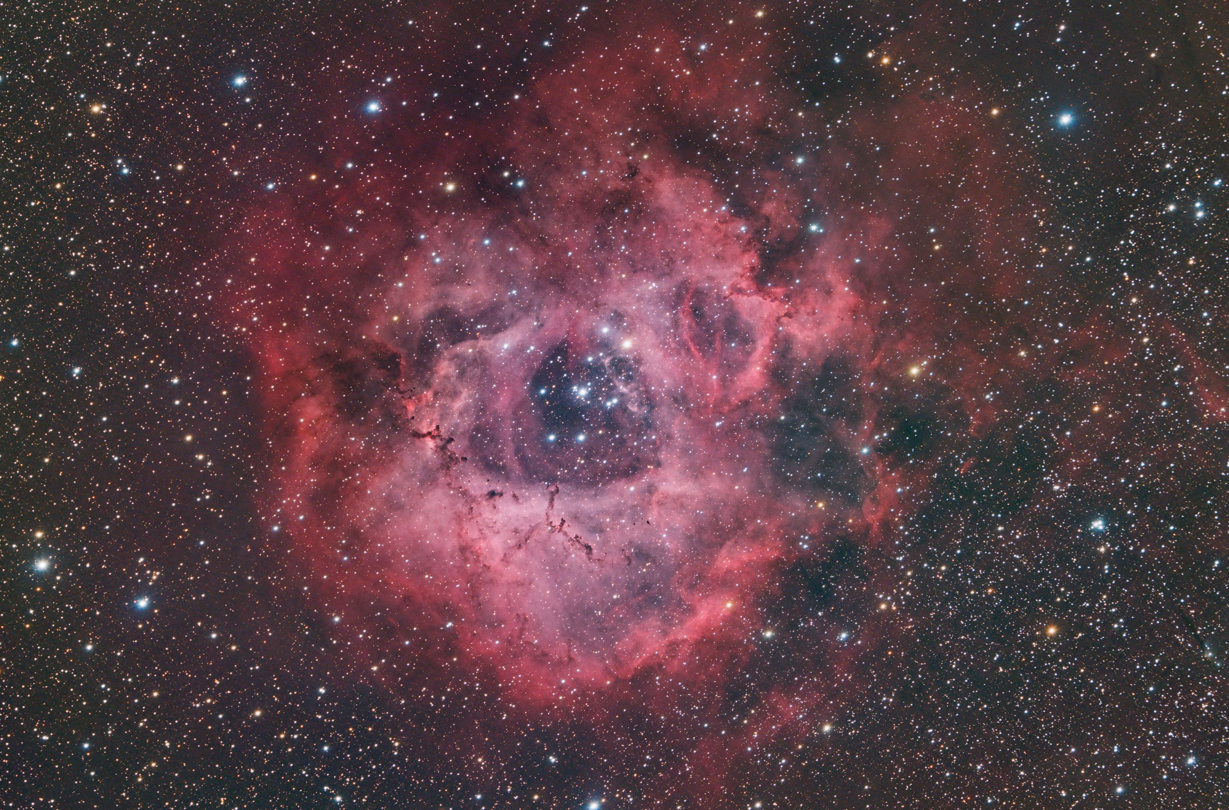 Rosette NGC 2244 RGB 2021