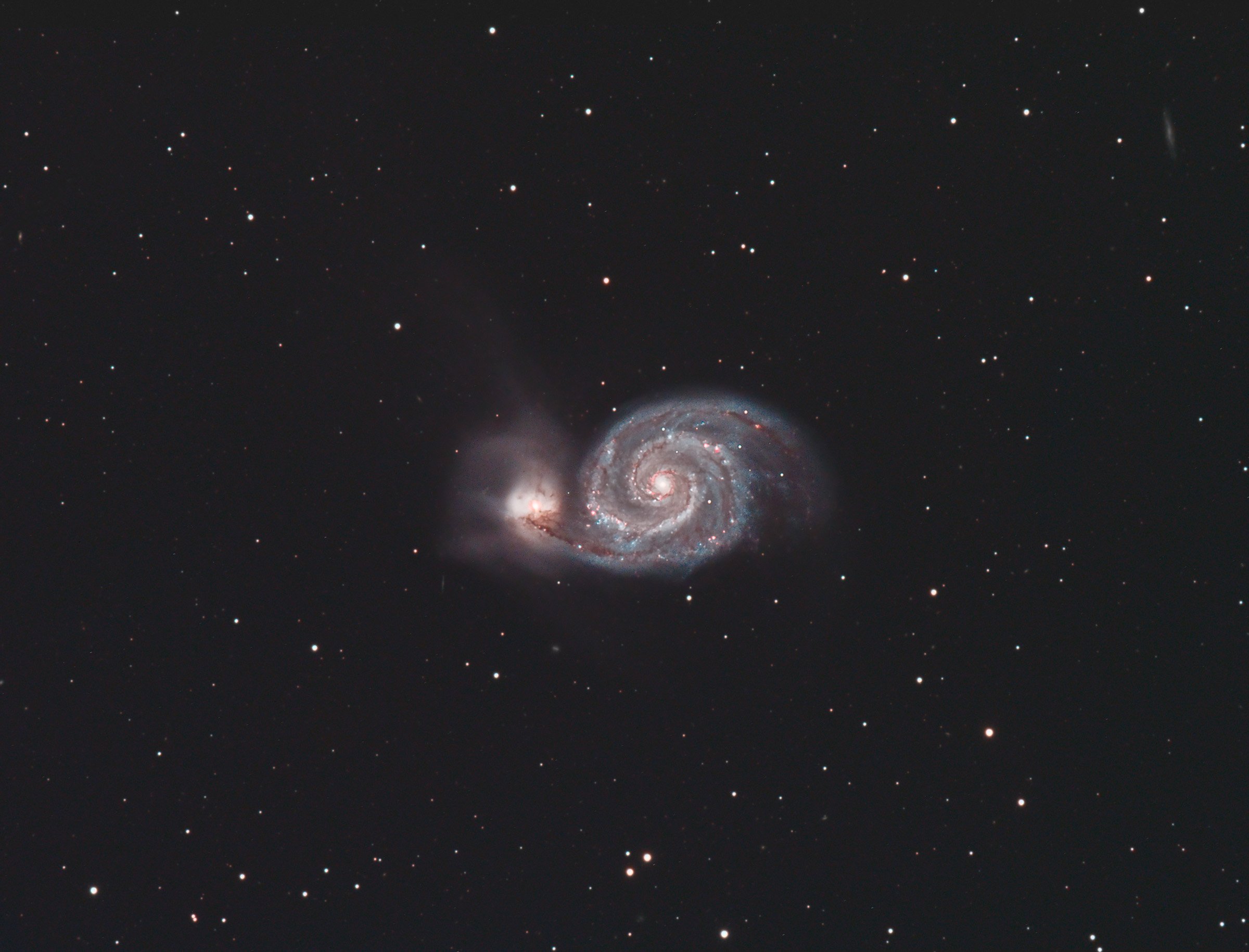 M51 Whirlpool Galaxy aka Lord Rosse's Nebula