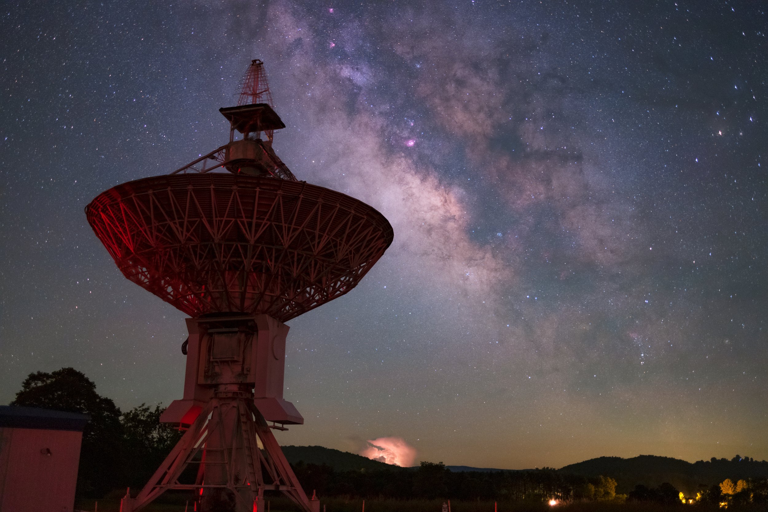 Green Bank Milky Way 35mm July 2022