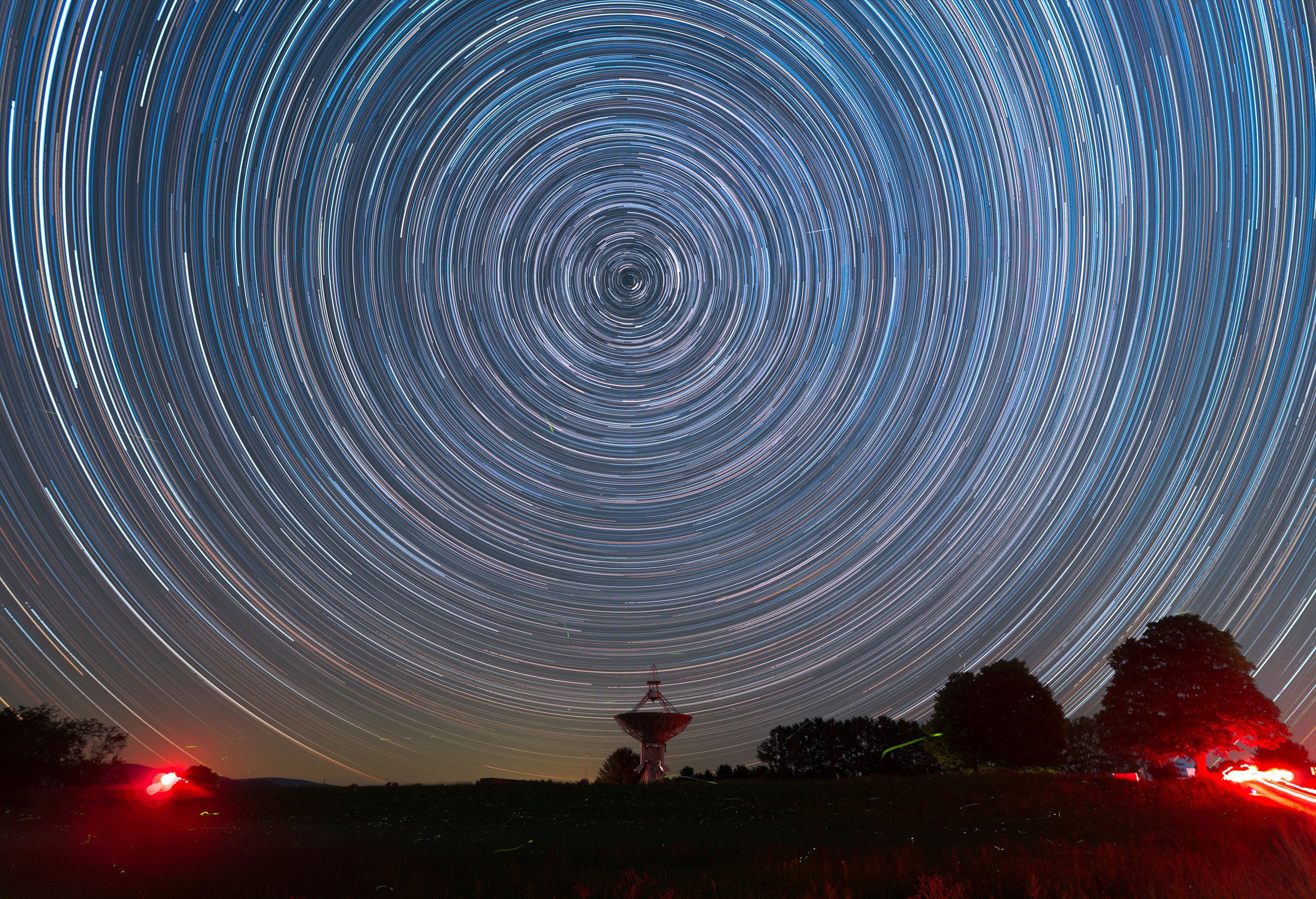 Green Bank Star Trails July 2022