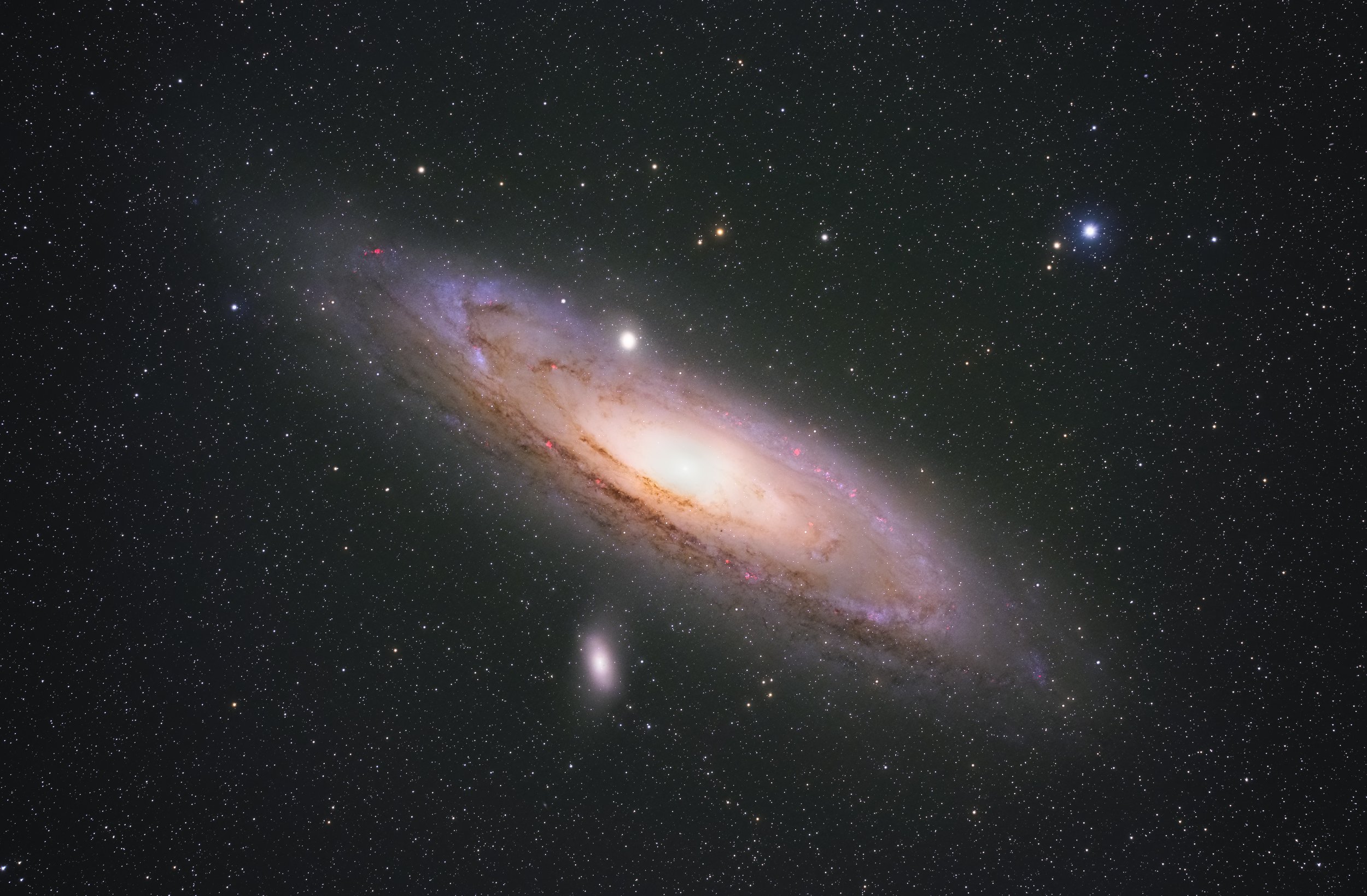 Andromeda Galaxy from Almost Heaven Star Party 2022