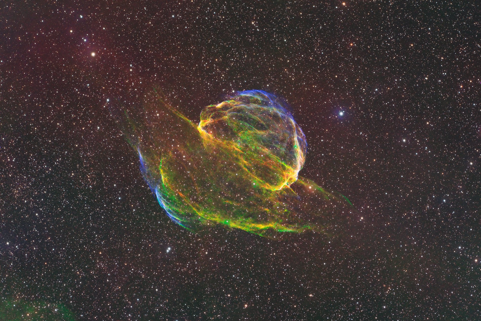 Supernova Remnant Sh2-224 NOVAC Collaboration