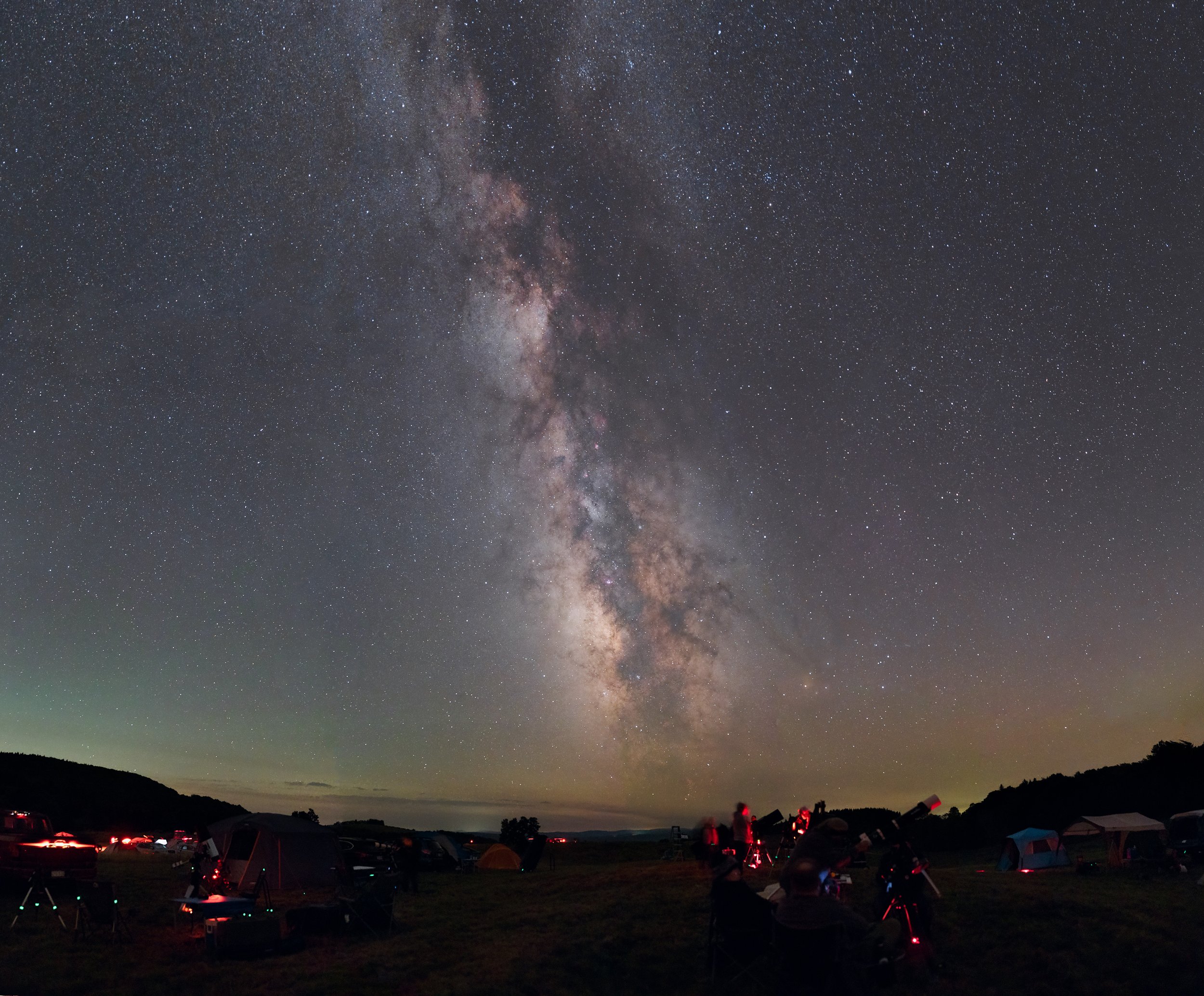 Almost Heaven Star Party 2023 Milky Way