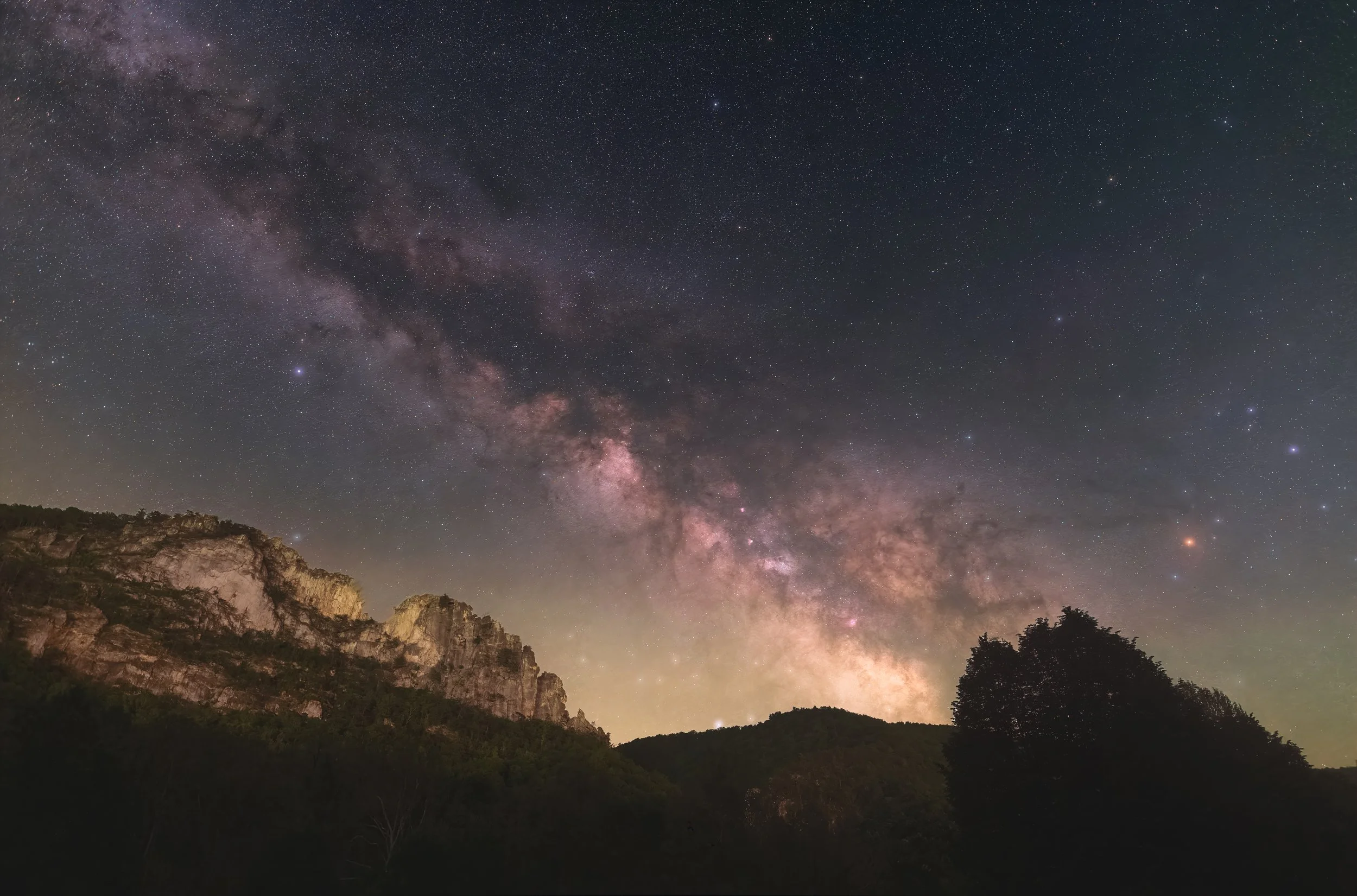 Seneca Rocks Milky Way (20mm)