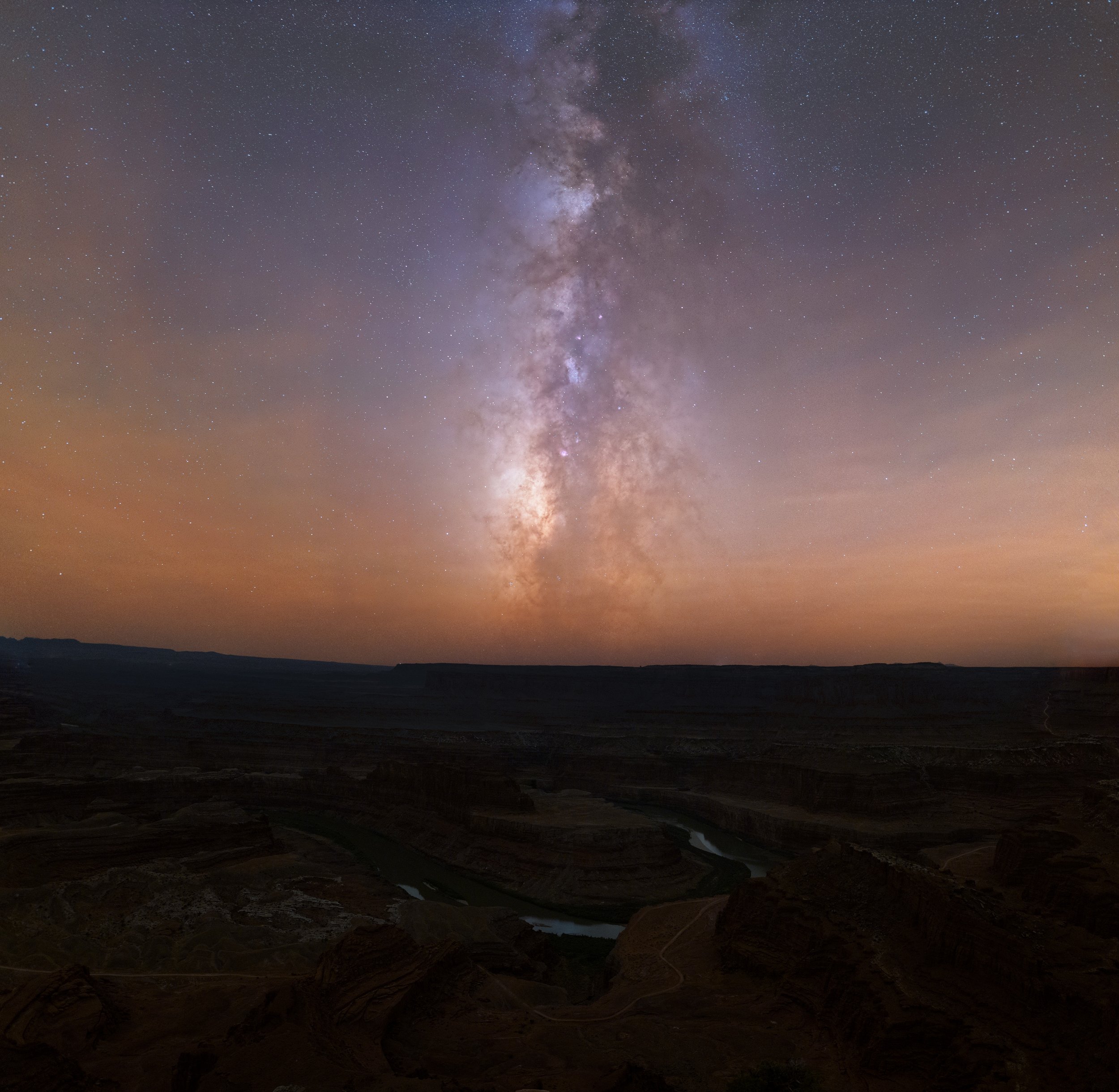 Milky Way over Deadhorse Point, UT