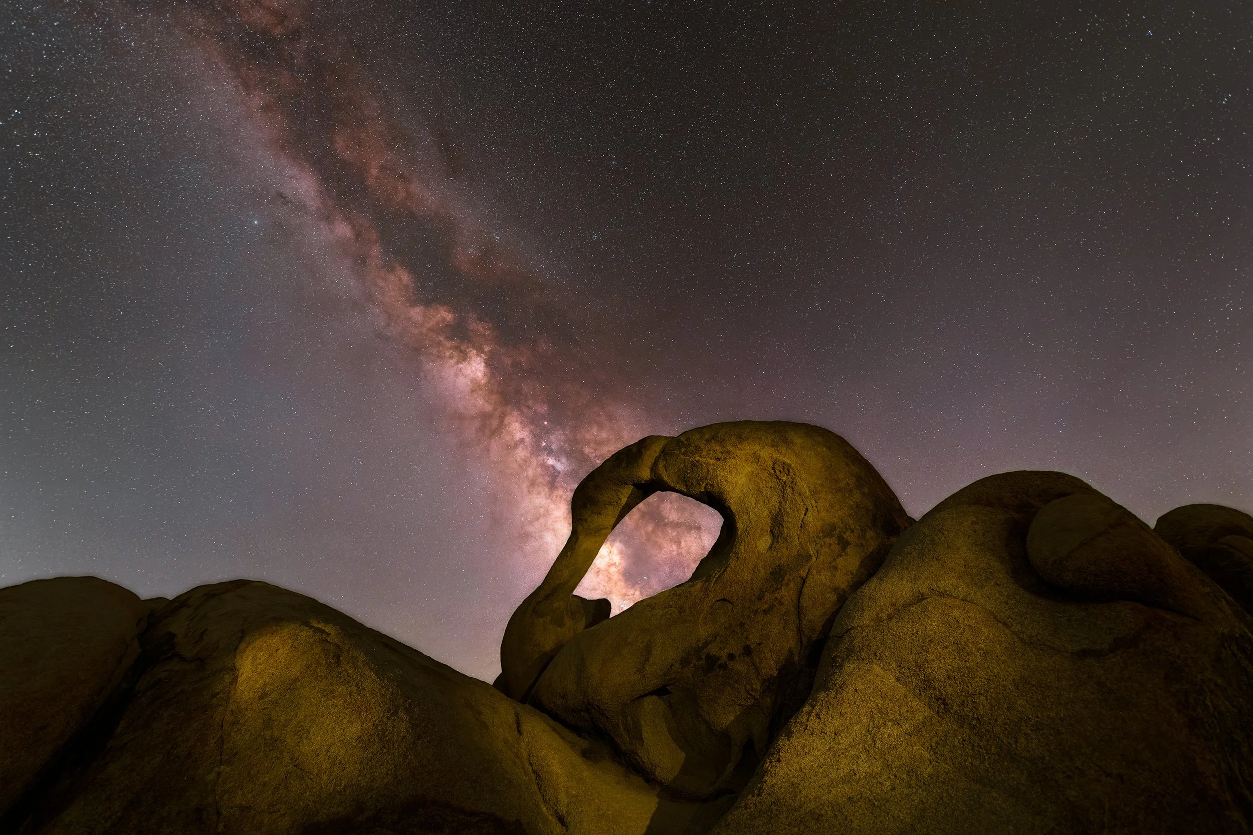 Mobius Arch in Alabama Hills, CA