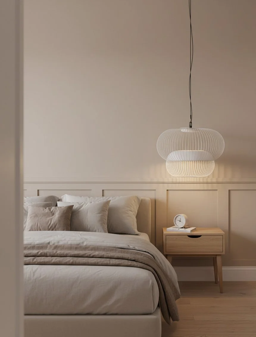  The lamp draws from the visual language of veils, lattice shadows, and fleeting sunlight across a face — moments where emotion is carried not by objects themselves, but by the spaces between light and darkness.  
