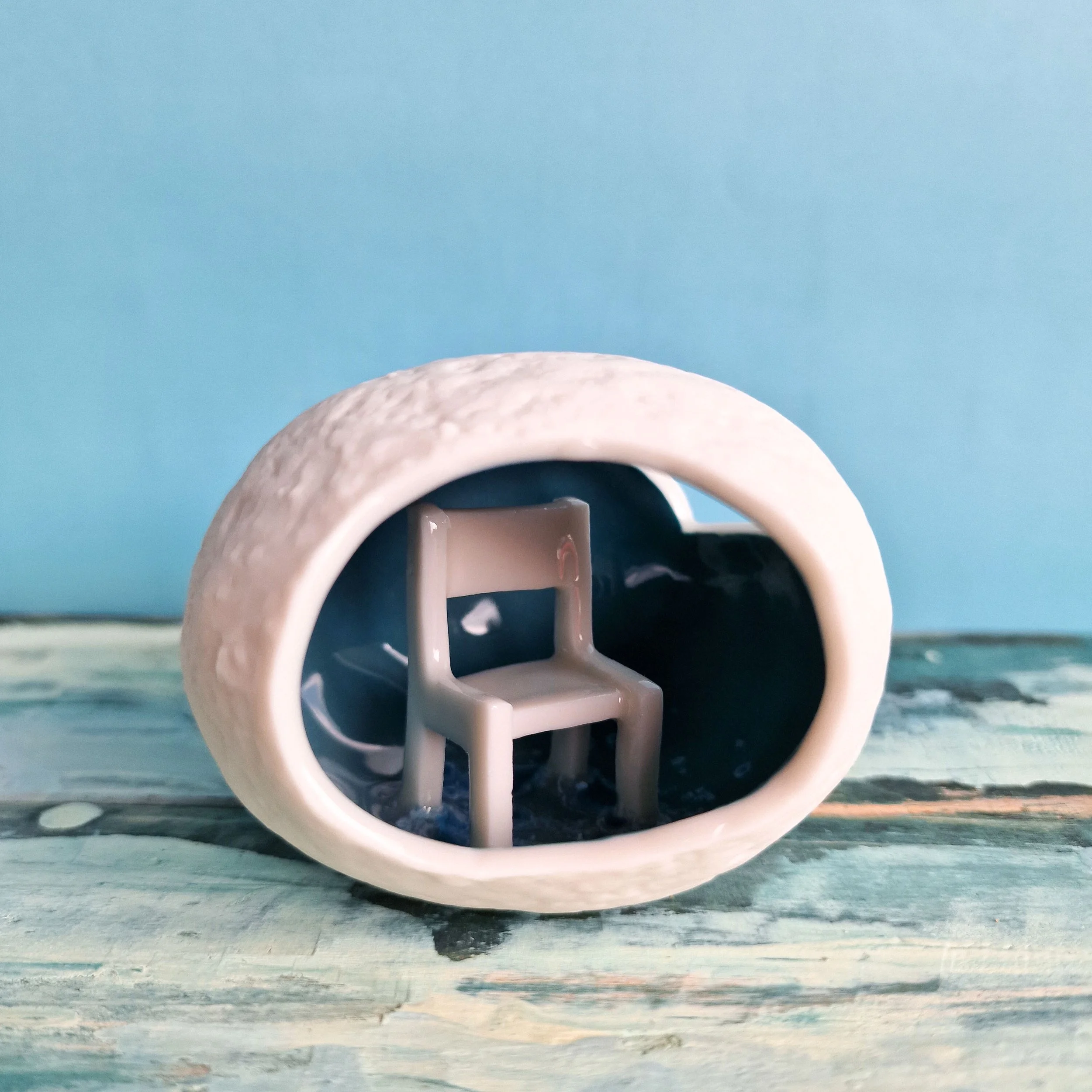 'My Sea Pod'  Porcelain Sculpture