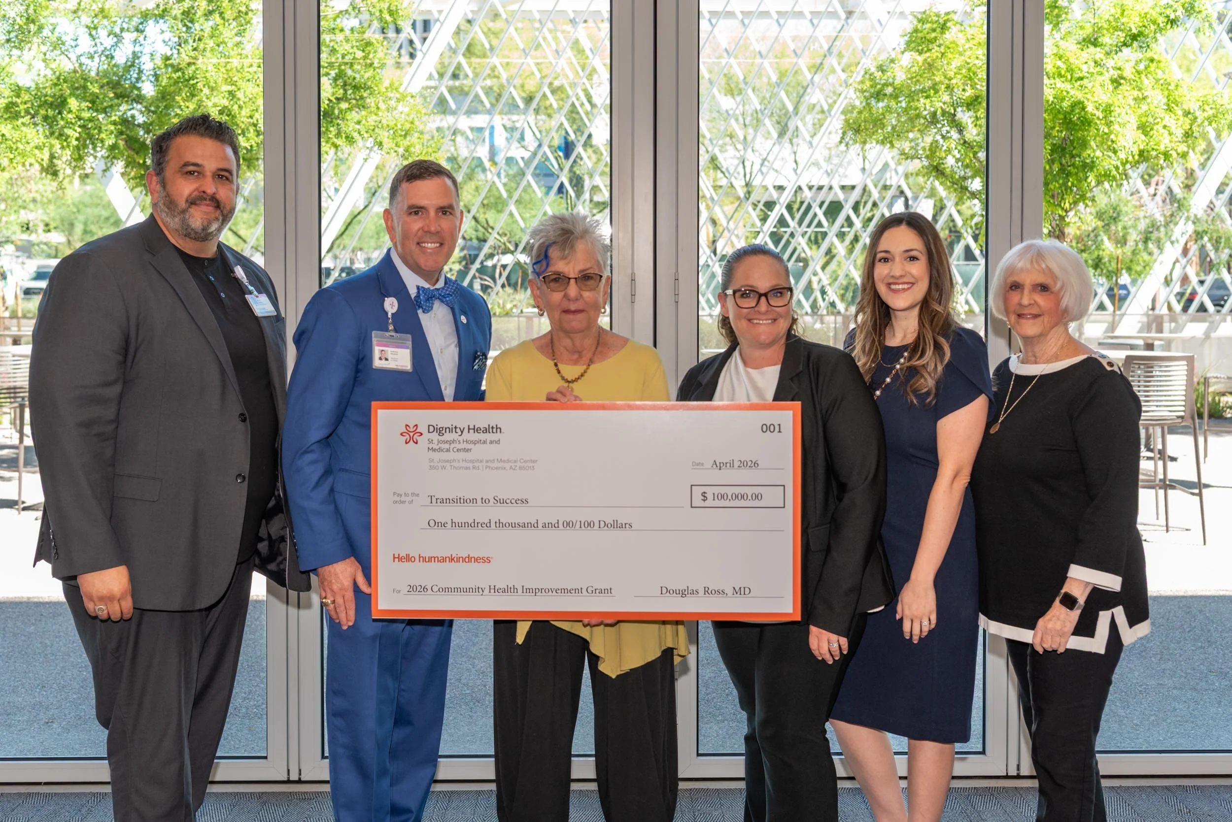 Bridges Reentry Awarded 2026 Community Health Improvement Grant by Dignity Health Arizona