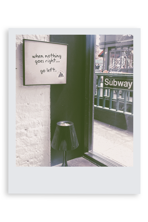 What the New York subway and dating have in common to help us stay on track.