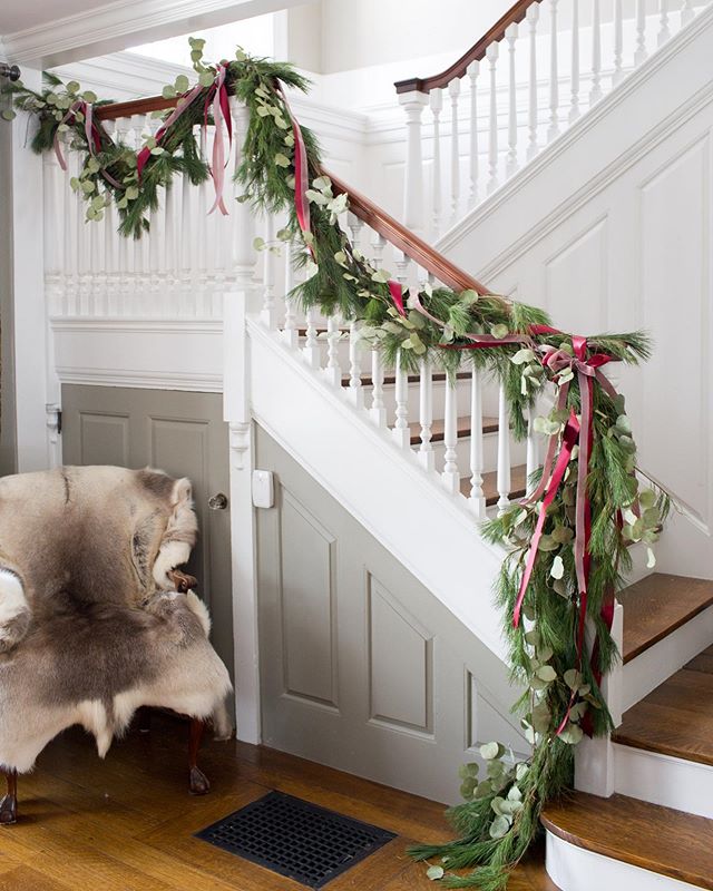 Meet my holiday masterpiece. I constructed this garland for @marchionesshg and had the best time doing it. What custom creations can you imagine for your business or home&mdash;I&rsquo;m here to help! I think I only slightly freaked out the hardware 