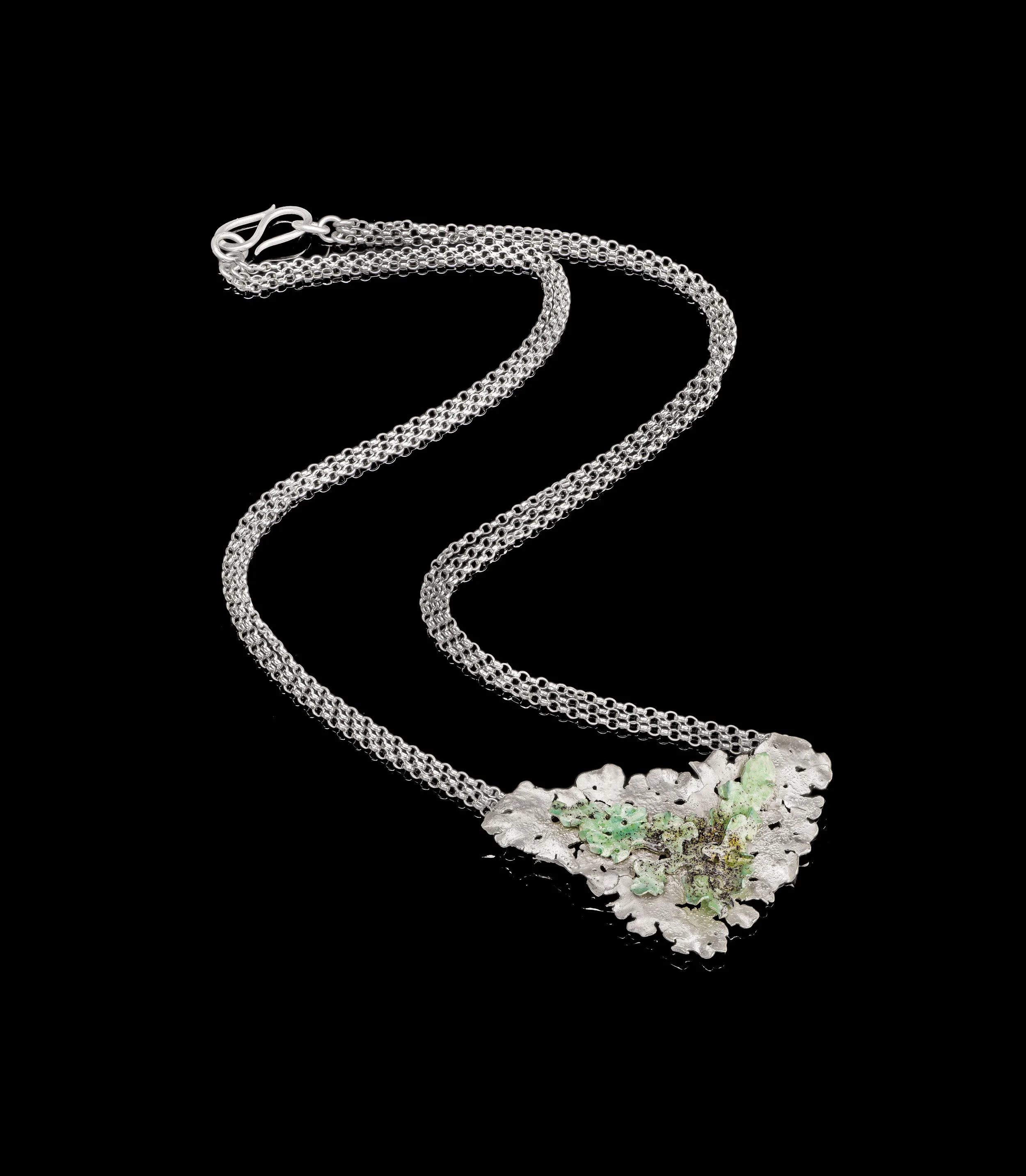 Flavoparmelia Caperata Necklace III