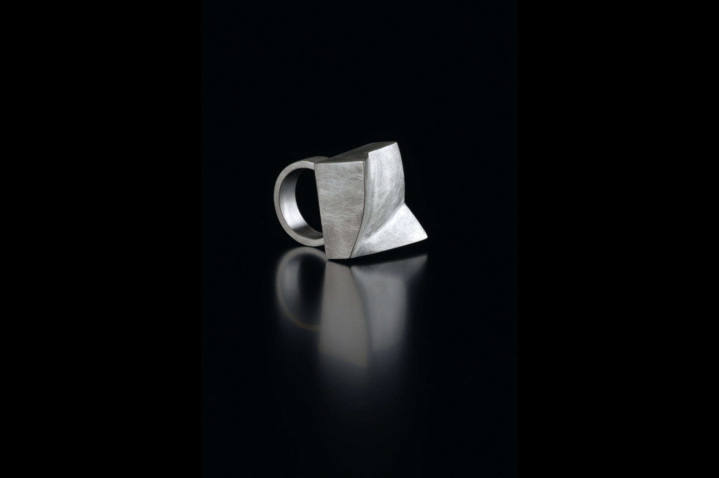 Square 'Folds' Ring