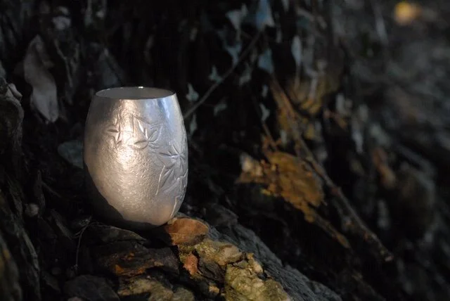 'Gort' Silver Ivy Beaker - Abigail Brown
