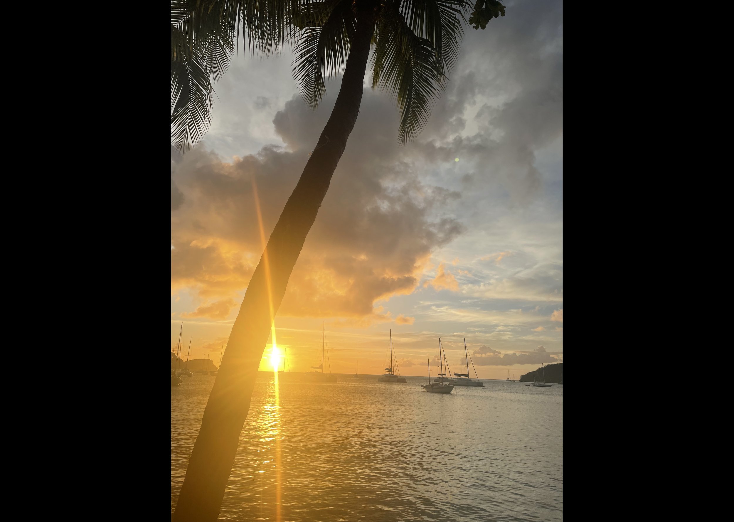 Sunset on Bequia, West Indies