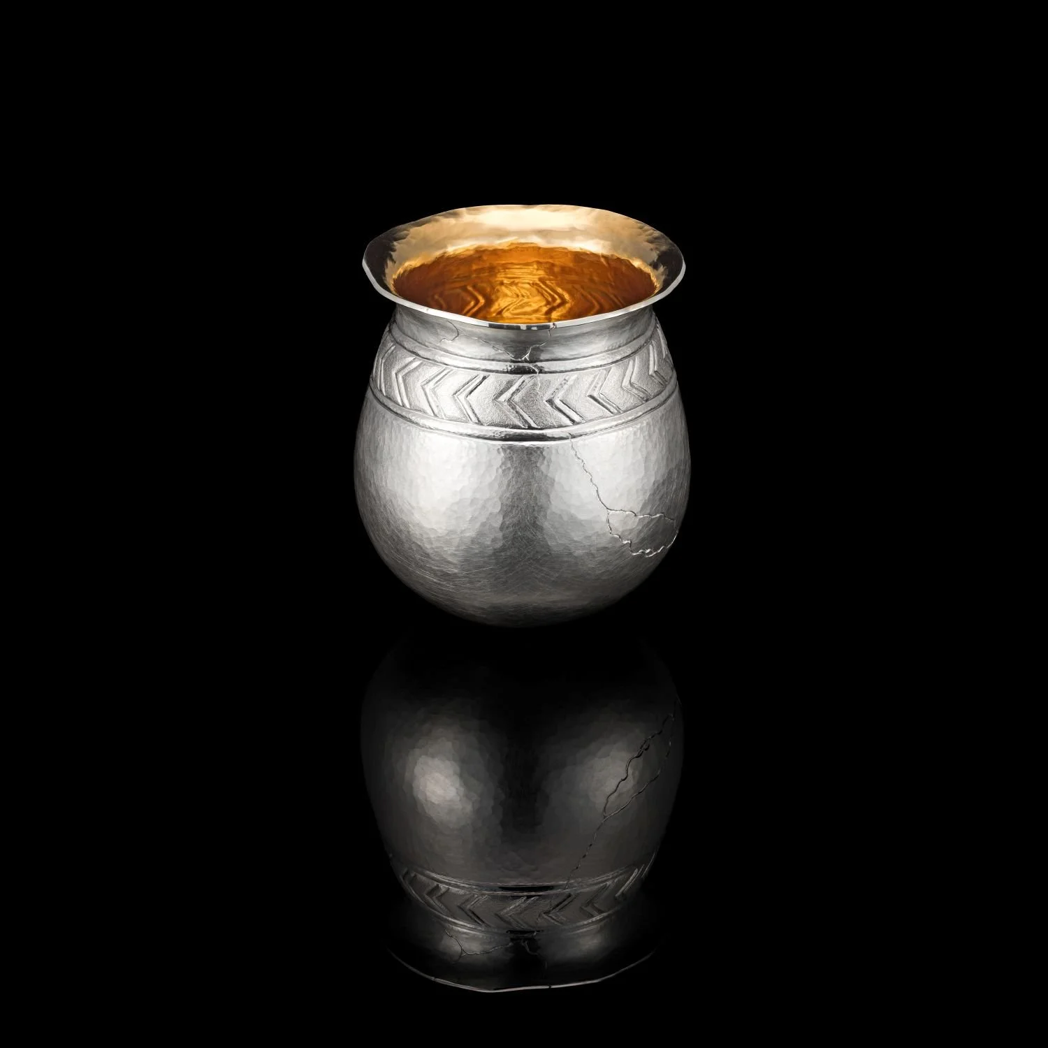 'Ancestor' Beaker in Britannia Silver