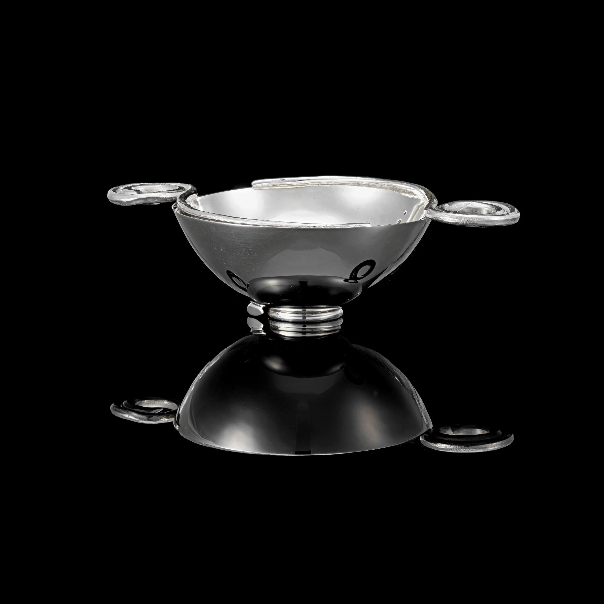 'Resurgence' Silver Teastrainer & Drip Bowl - Abigail Brown 02 web.jpg