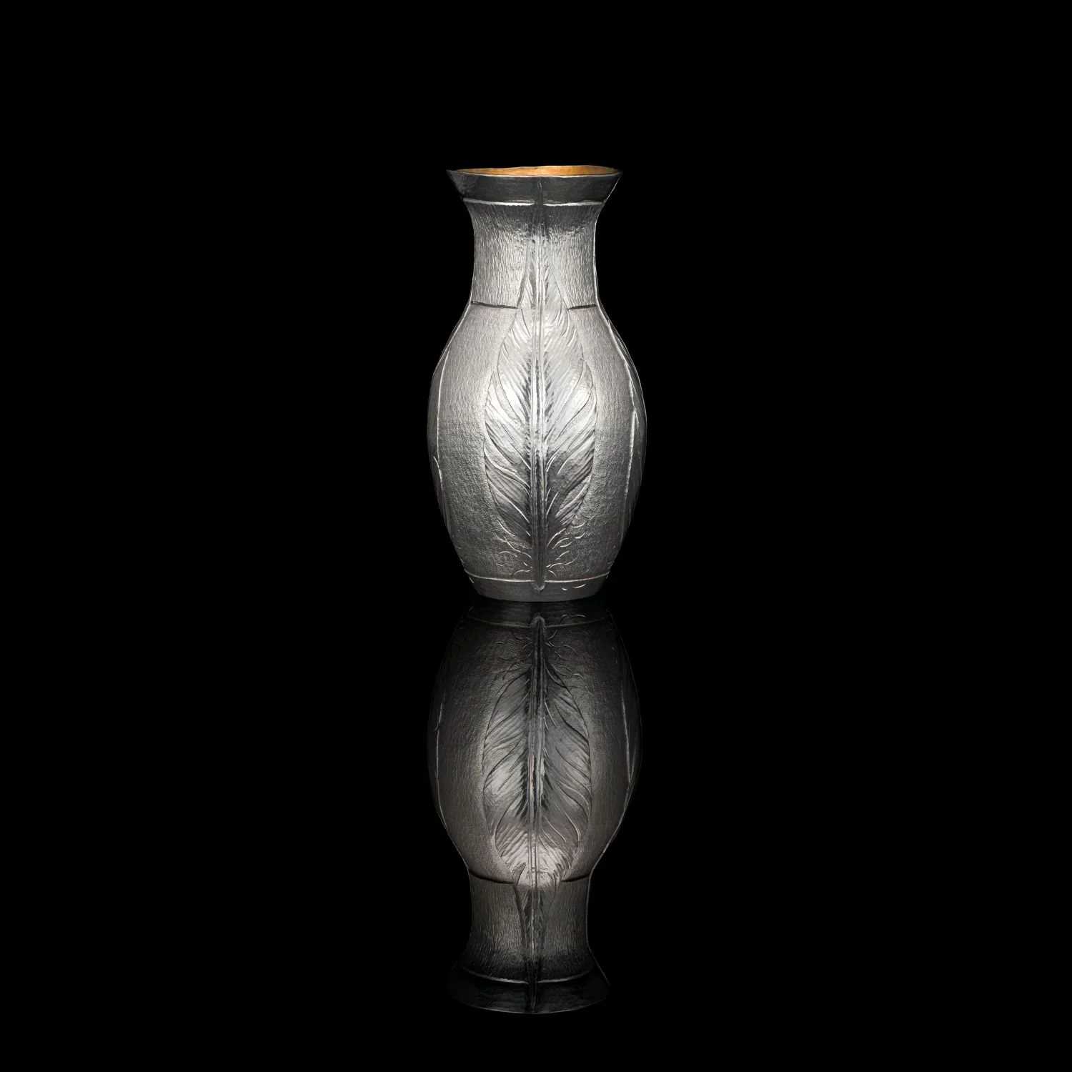 ‘Four Pillars’ Silver Vase - Abigail Brown sqsp.jpg