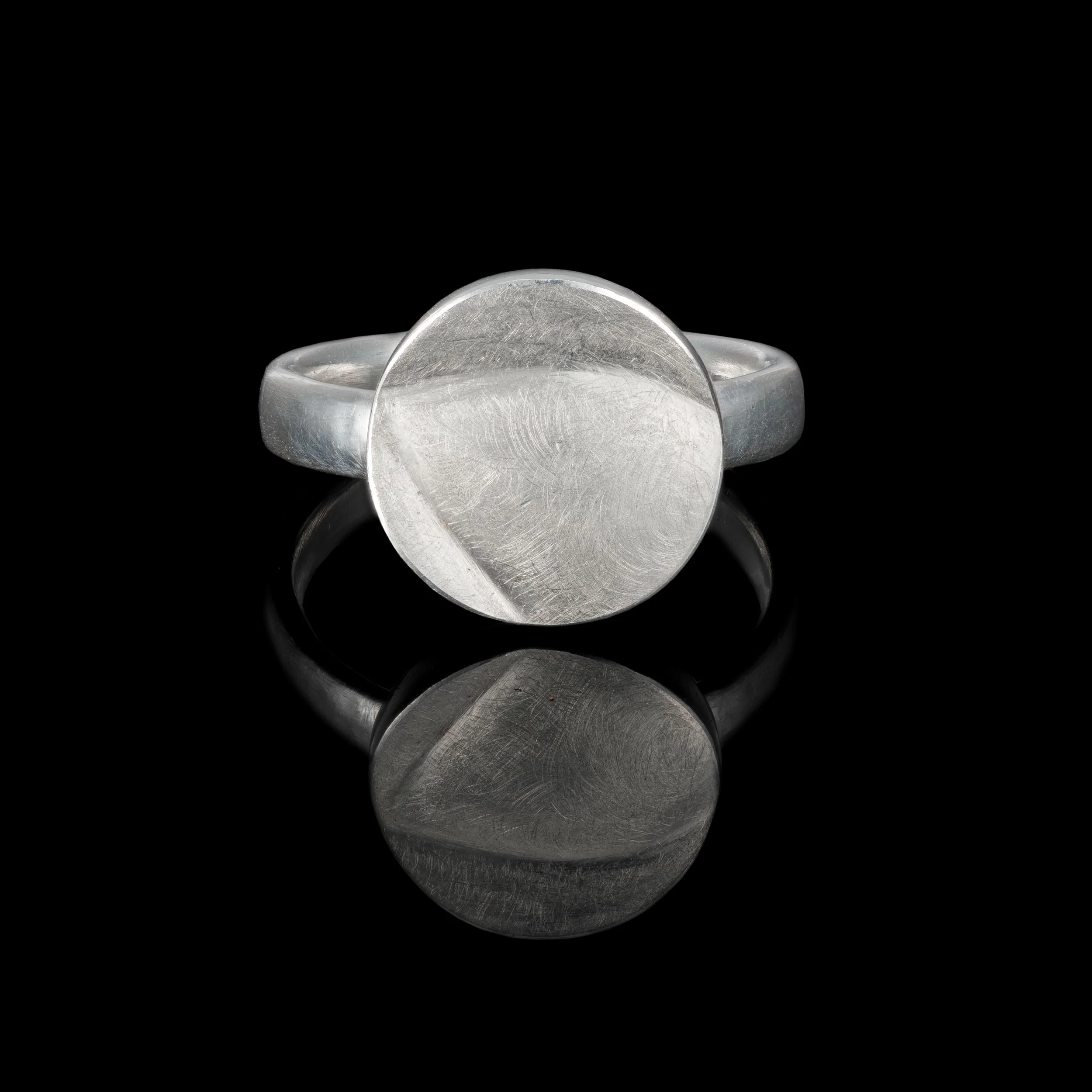 Round ‘Folds’ Ring in silver 1 - Abigail Brown web.jpg