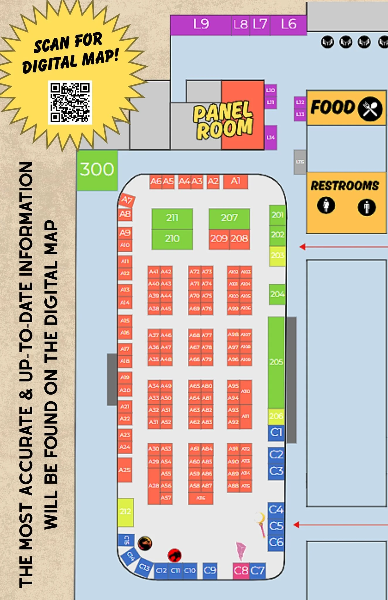 Convention Map