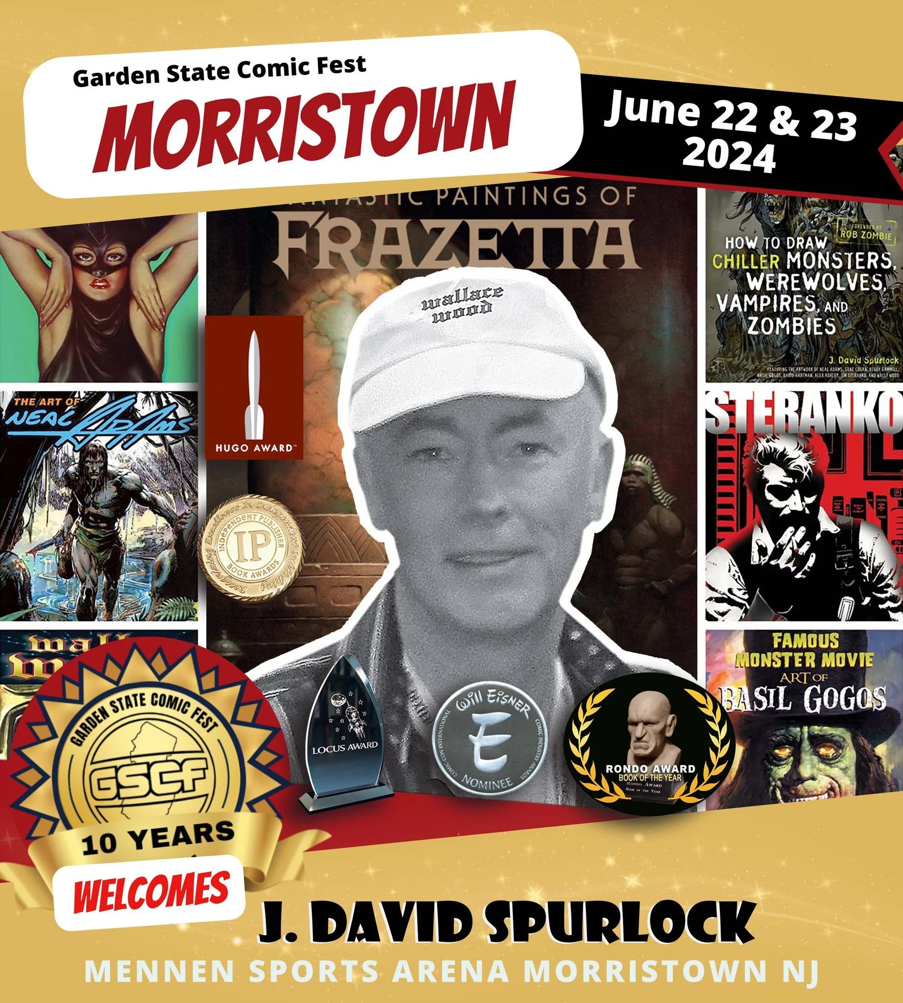 J. David Spurlock is coming to Garden State Comic Fest June 2223rd