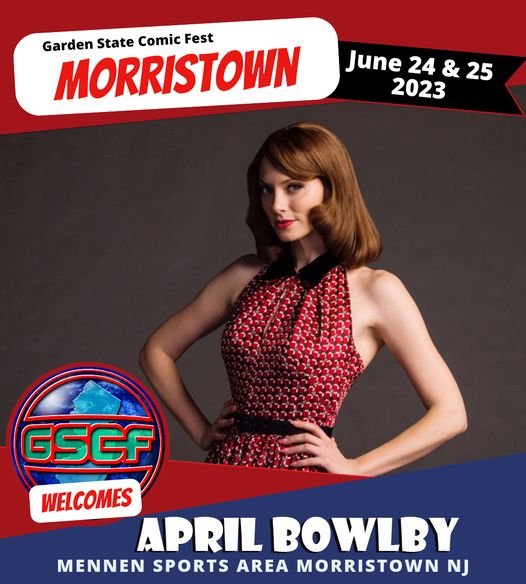 gradvist Helt tør Nyttig April Bowlby is coming to Morristown June 24 - 25 — Garden State Comic Fest