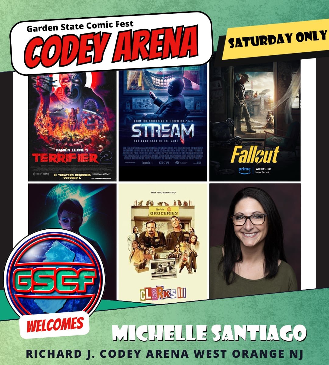 Michelle Santiago is coming to Garden State Comic Fest 2025