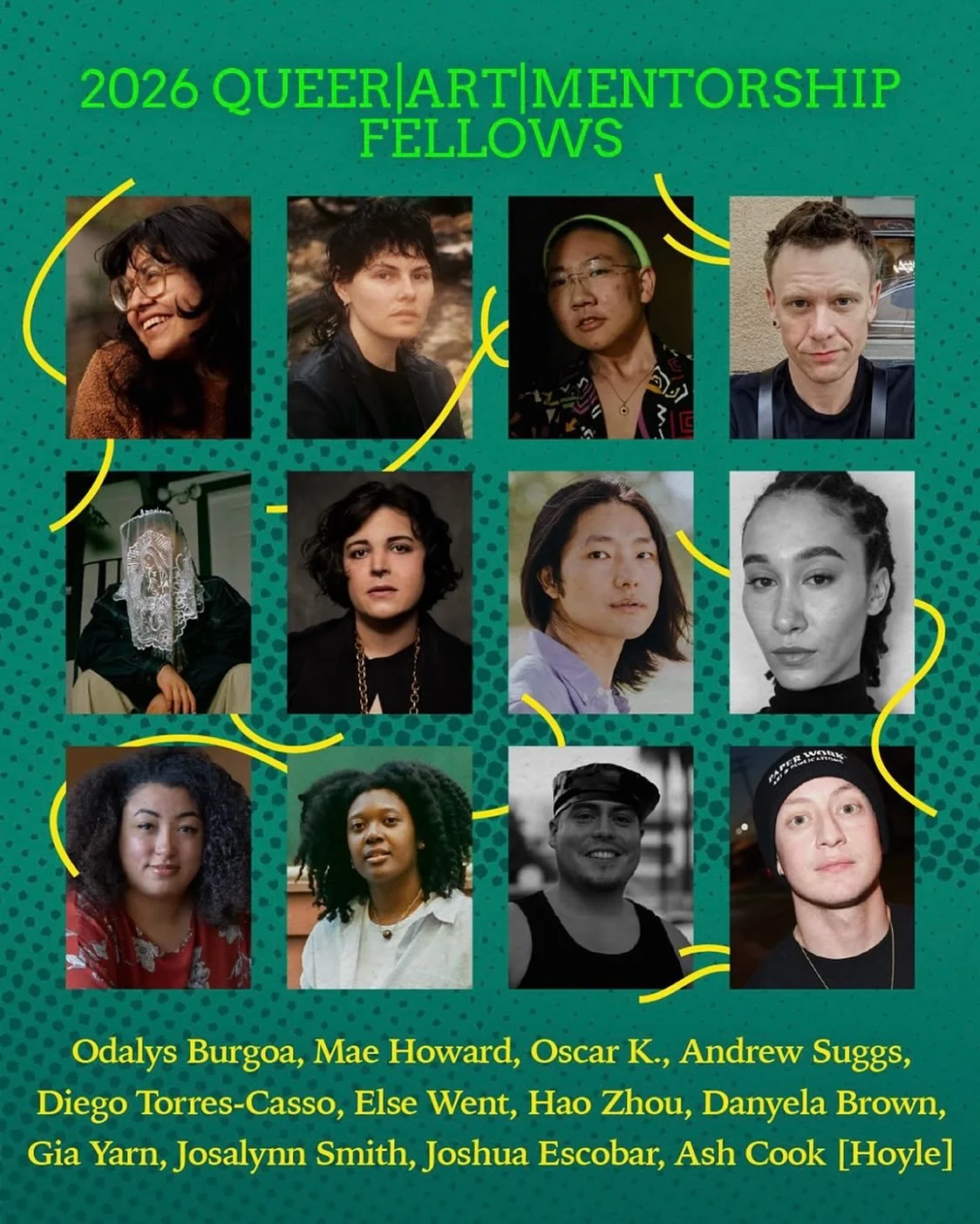 honored to be a 2026 Queer | Art | Mentorship Fellow in Performance, mentored by icon Carmelita Tropicana! 
new Florence project cooking…⚜️🏛️🍷💘