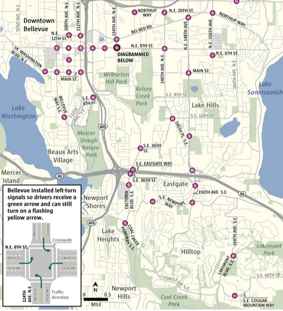 Bellevue Using AI to Identify Unsafe Roads