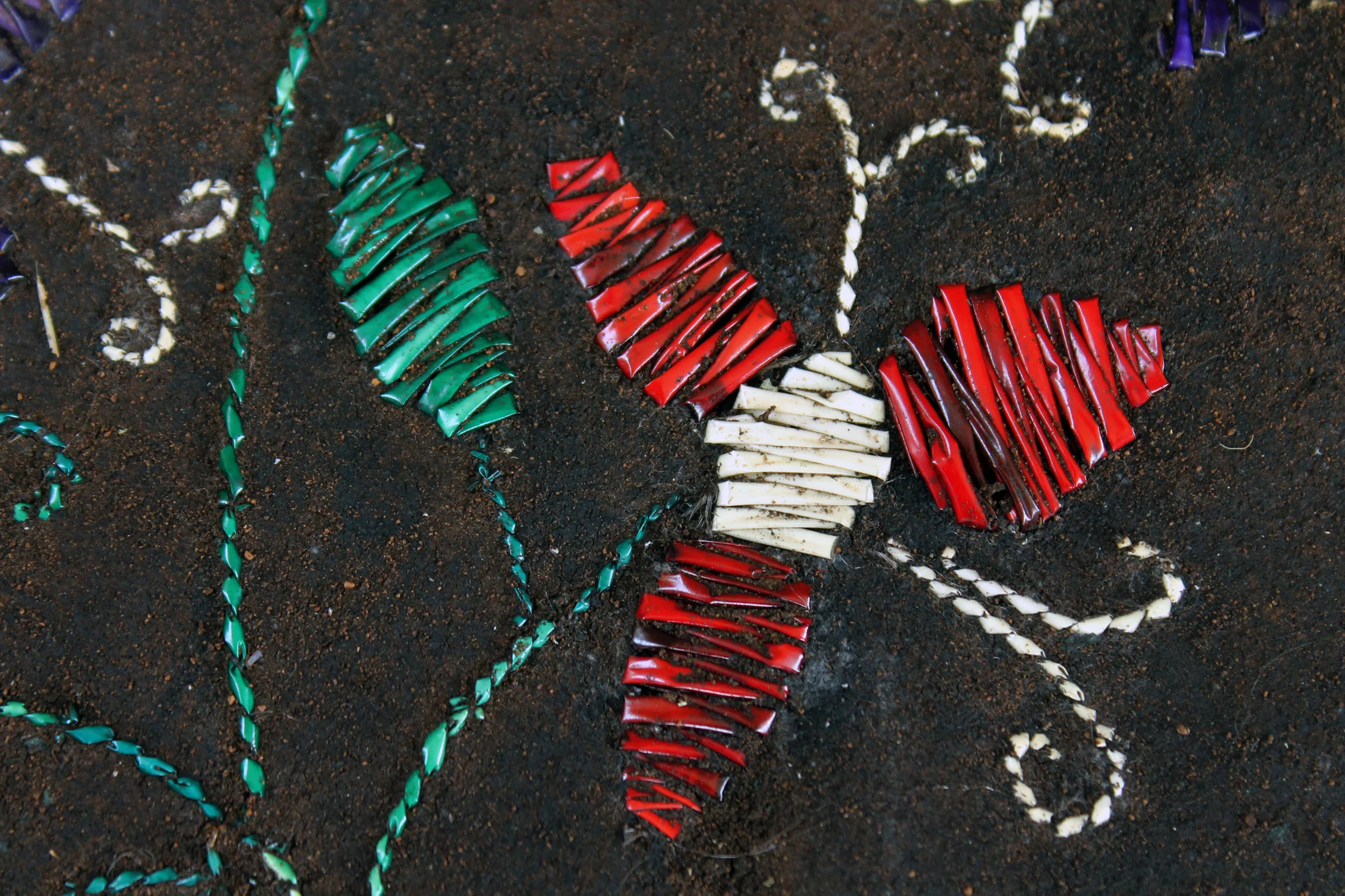 Floral Quillwork Detail