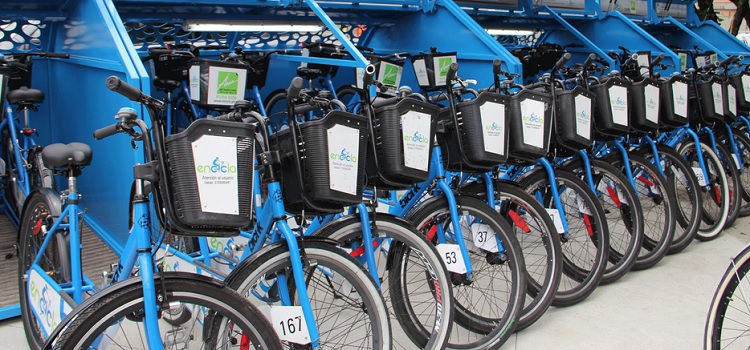 Encicla bikeshare station