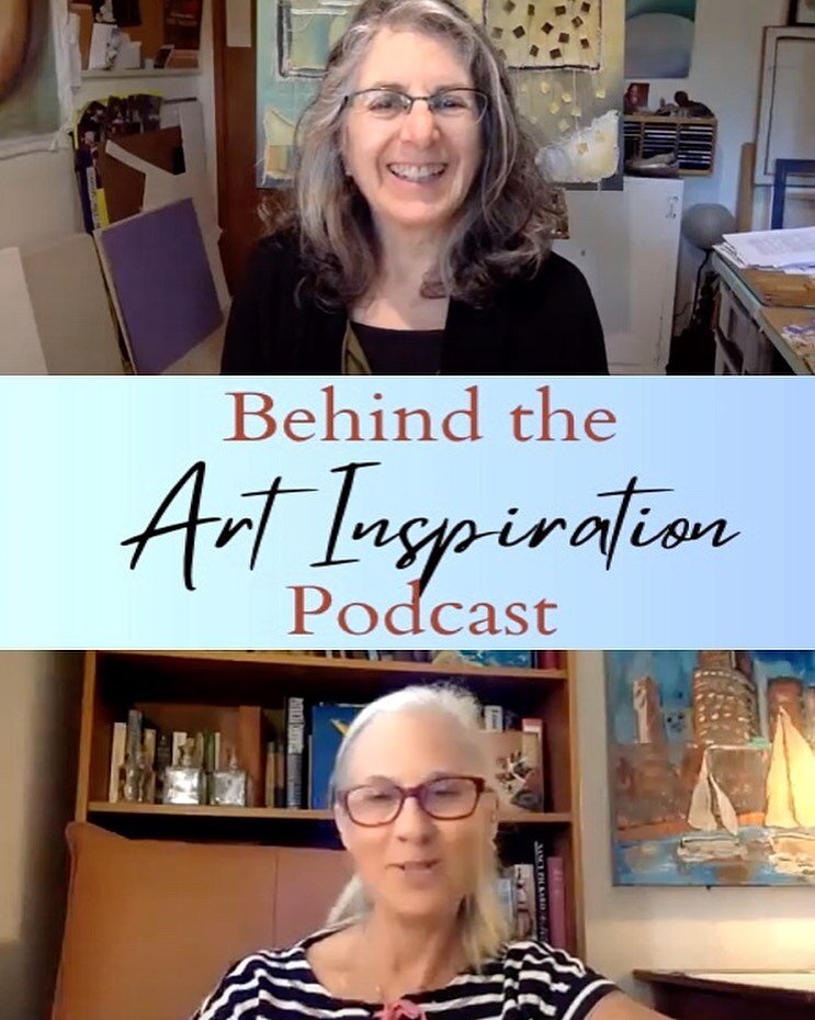 BEHIND THE ART INSPIRATION PODCAST - I had a thoroughly enjoyable experience, connecting with Caroline Karp @caroline_karp_artist on the Behind the Art Inspiration Podcast. This 20 minute episode began with a focus on my chapter in The Creative Lifeb