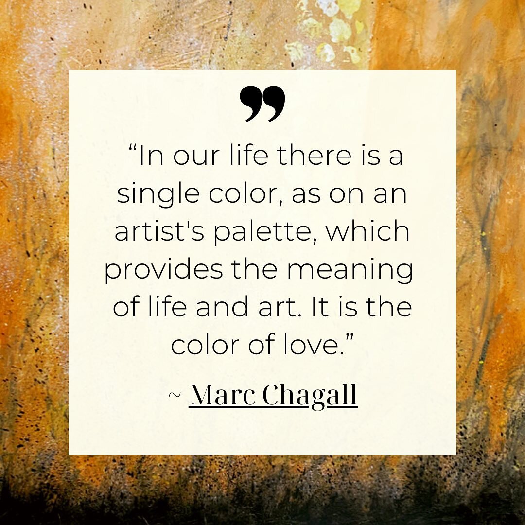 Thought I&rsquo;d start this day with a quote from Marc Chagall. When reflecting upon his younger years, he said, &ldquo;Even in my twenties I preferred dreaming about love and painting it in my pictures.&rdquo;
Enjoy your day!!